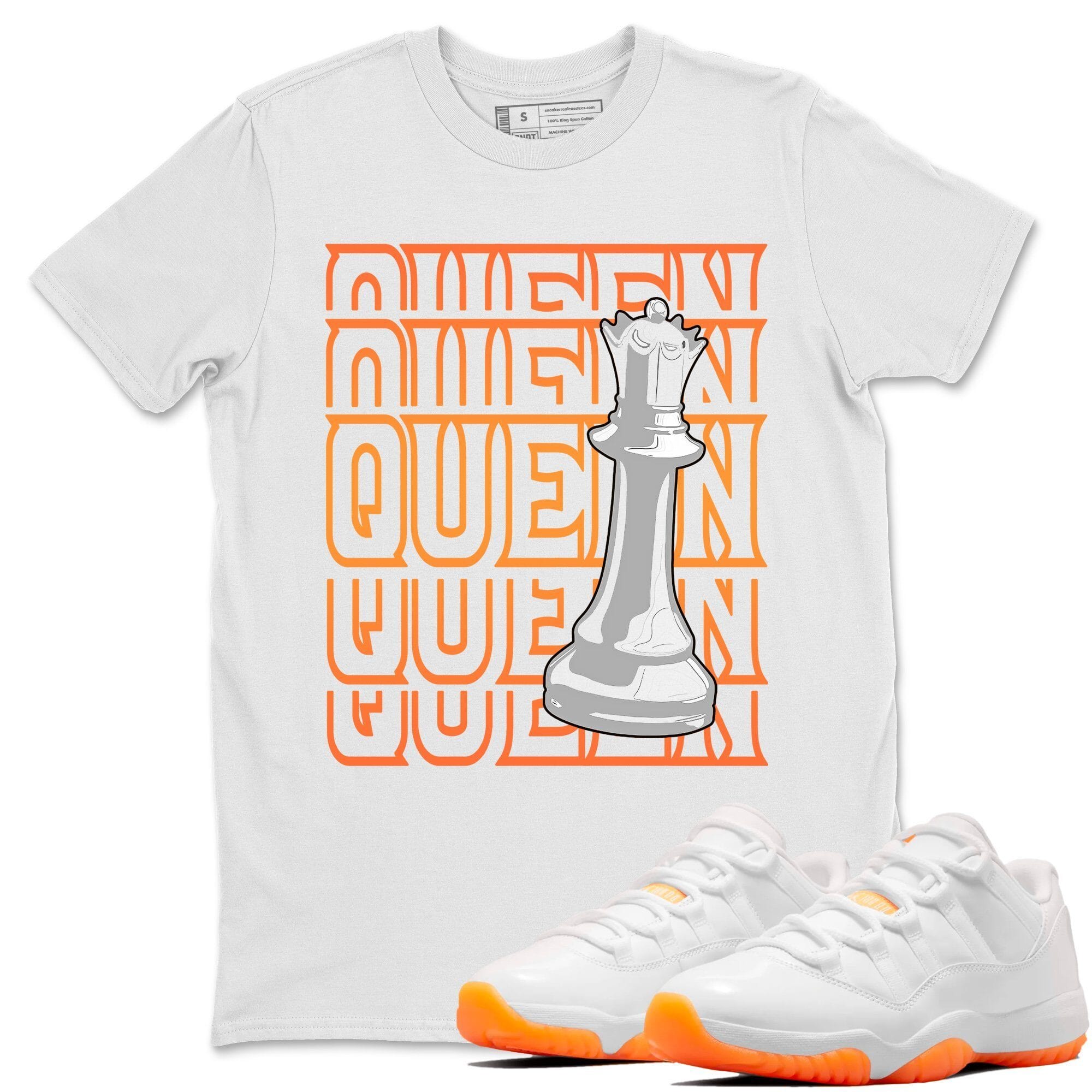 Queen Unisex Tops - Air Jordan 11 Citrus