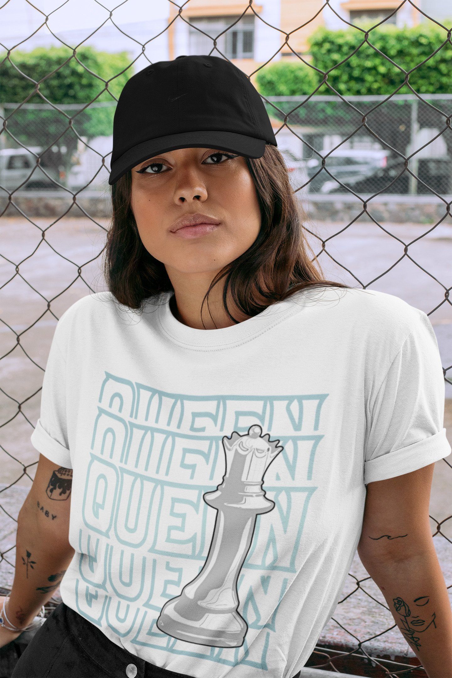 Queen Unisex Tops - Air Jordan 11 Legend Blue