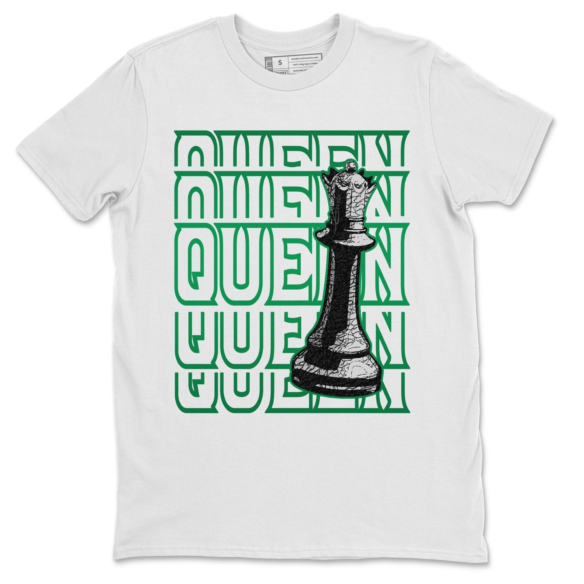 Queen Unisex Tops - Air Jordan 3 Pine Green