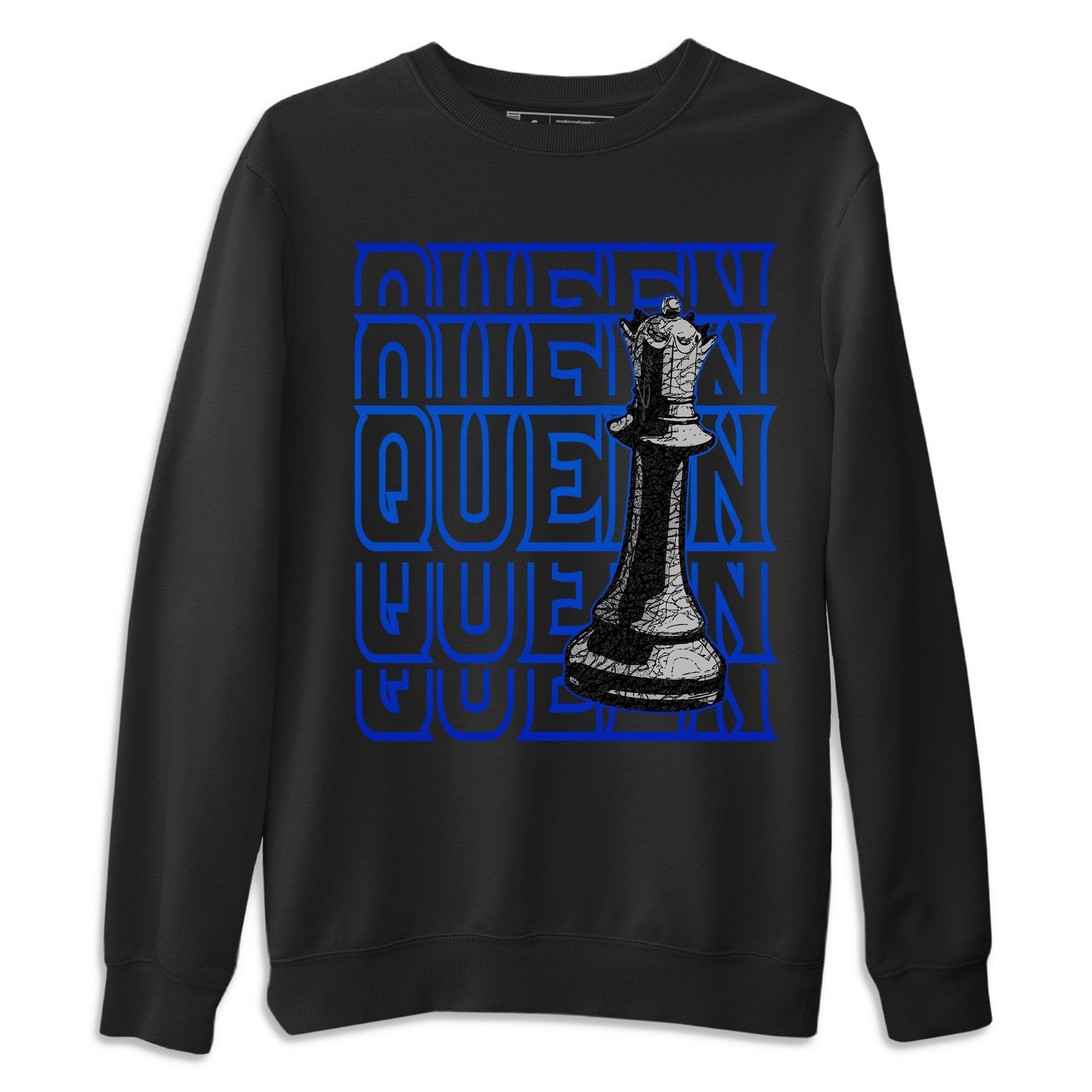 Queen Unisex Tops - Air Jordan 3 Racer Blue