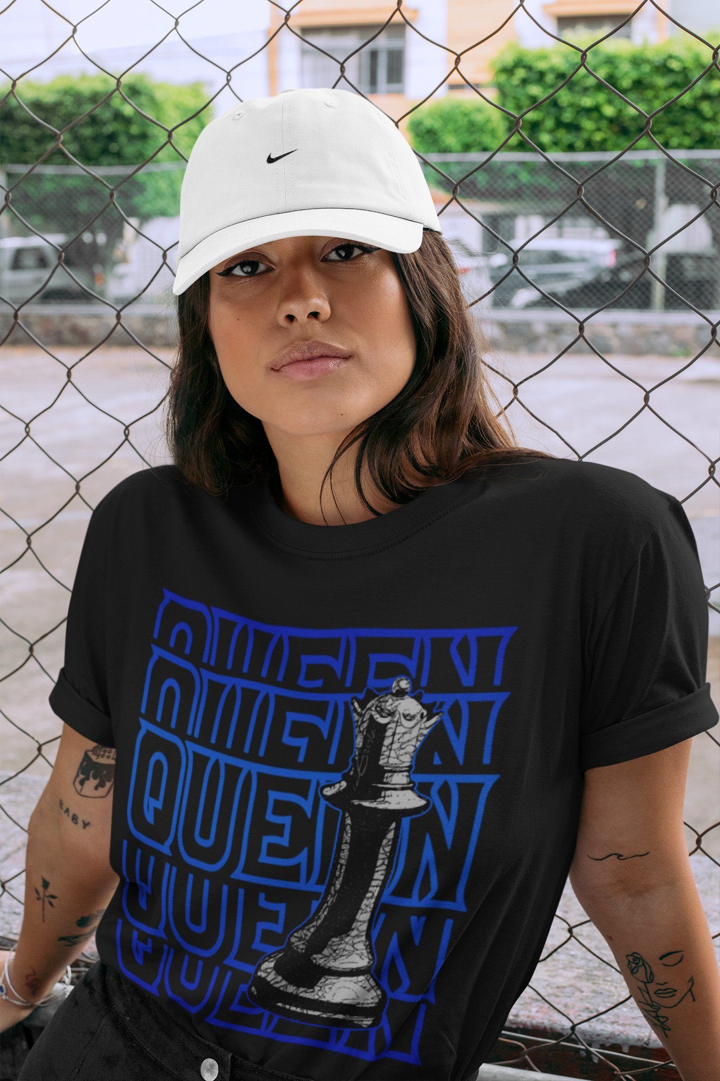 Queen Unisex Tops - Air Jordan 3 Racer Blue