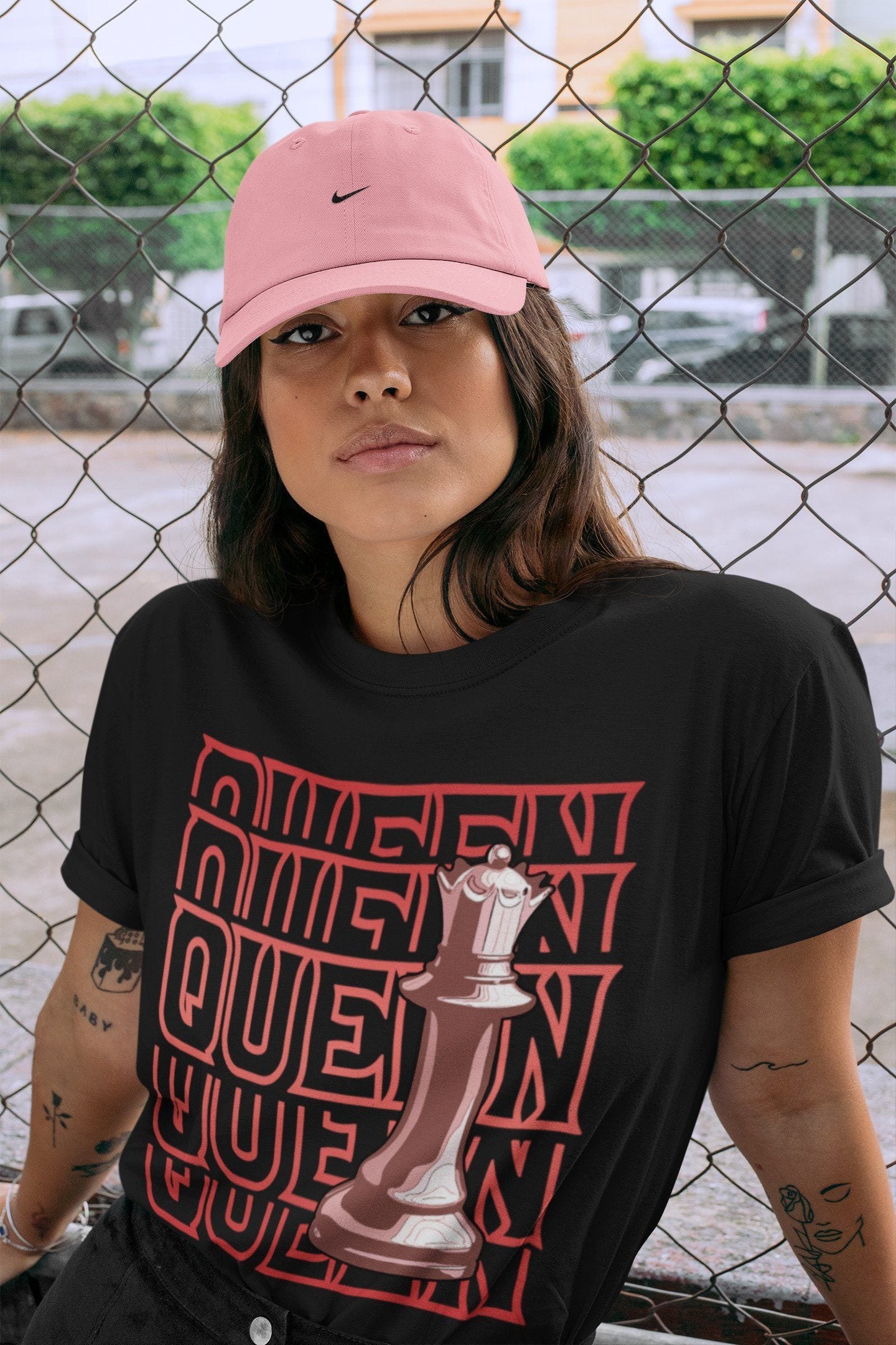Queen Unisex Tops - Air Jordan 3 Rust Pink