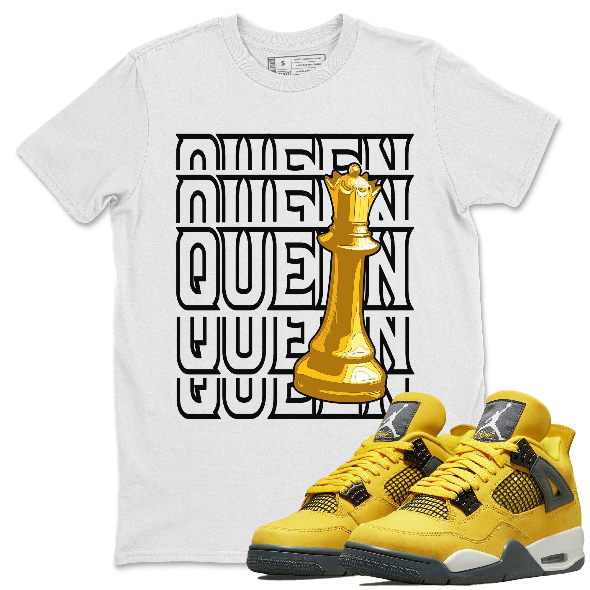 Queen Unisex Tops - Air Jordan 4 Lightning