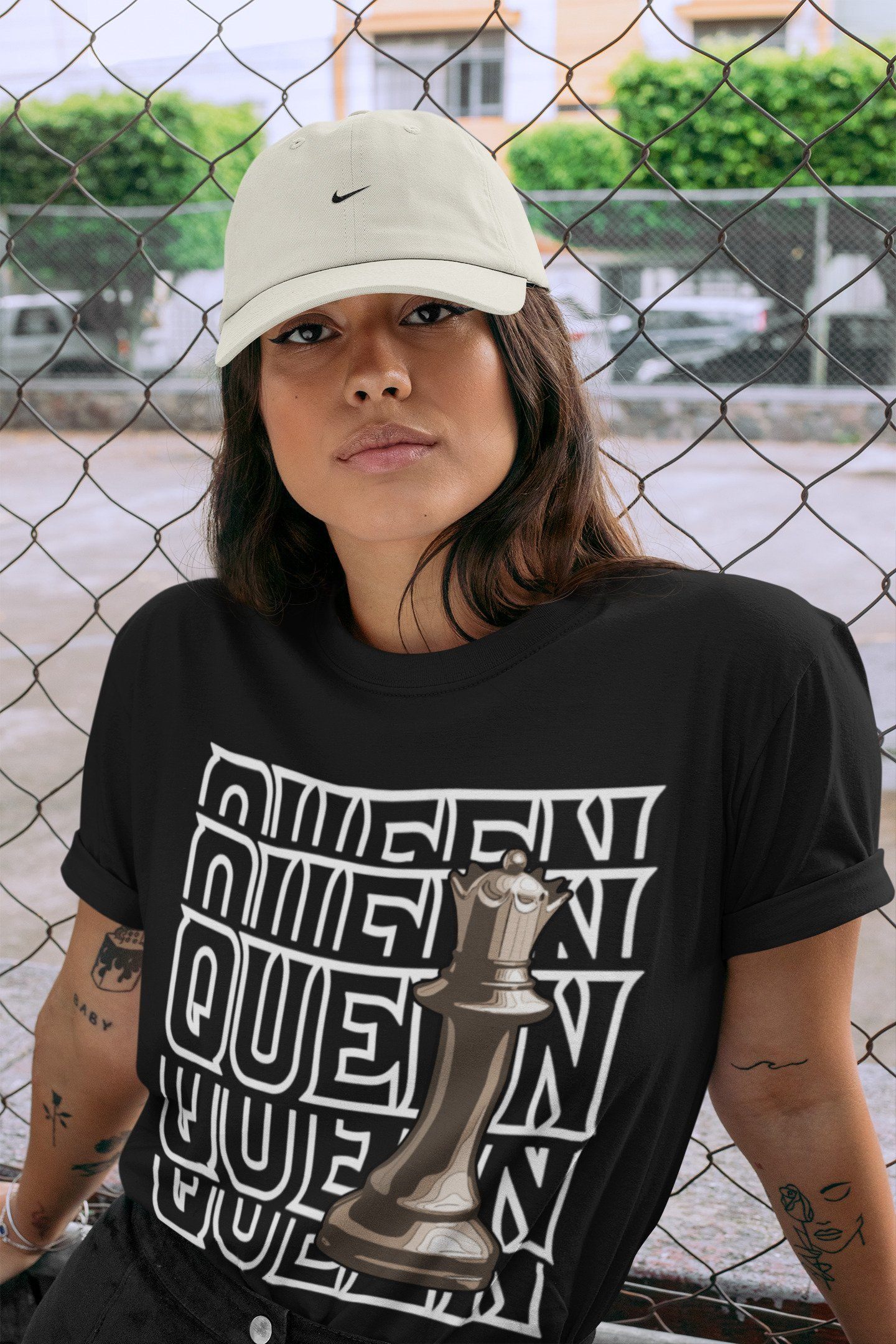 Queen Unisex Tops - Air Jordan 4 Taupe Haze