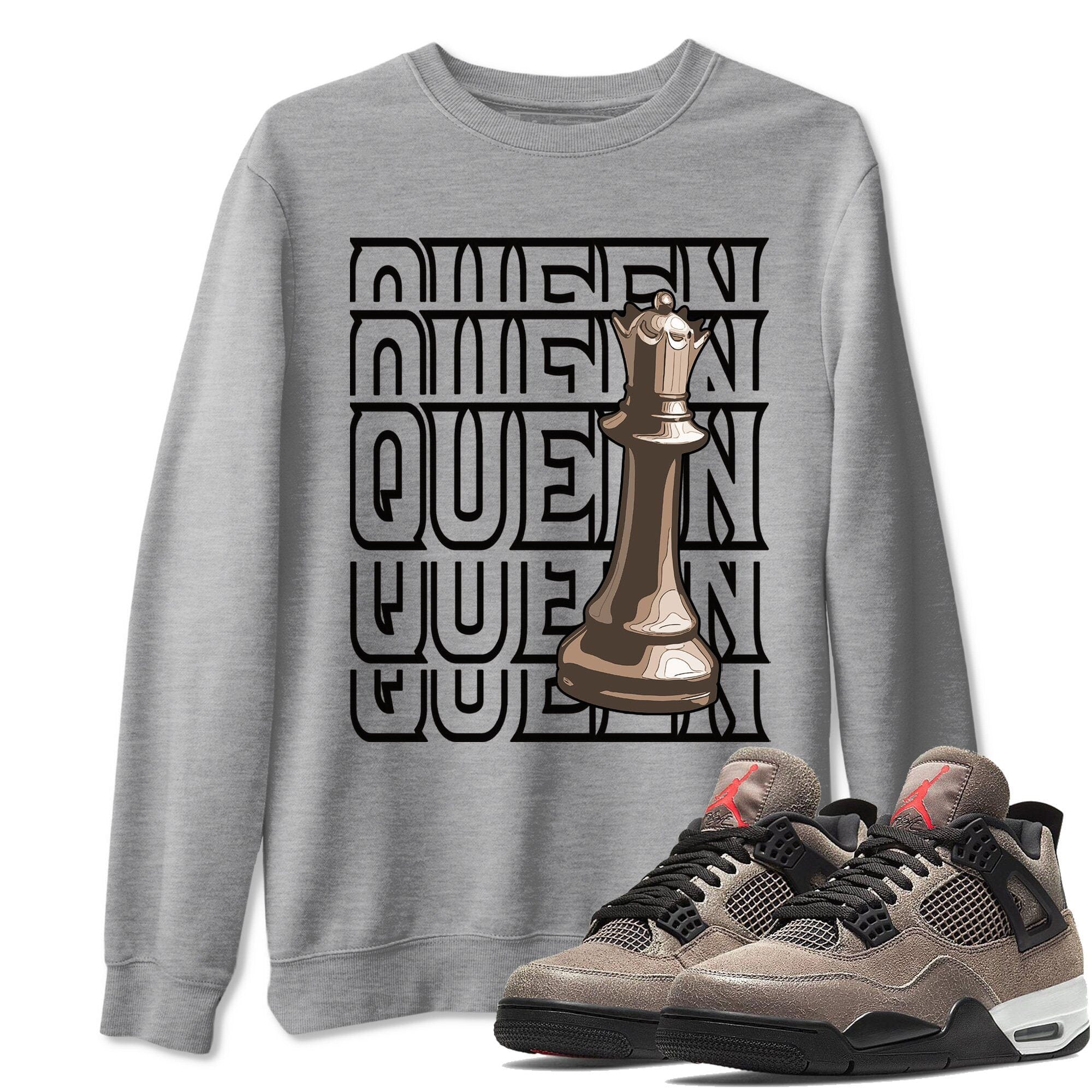 Queen Unisex Tops - Air Jordan 4 Taupe Haze