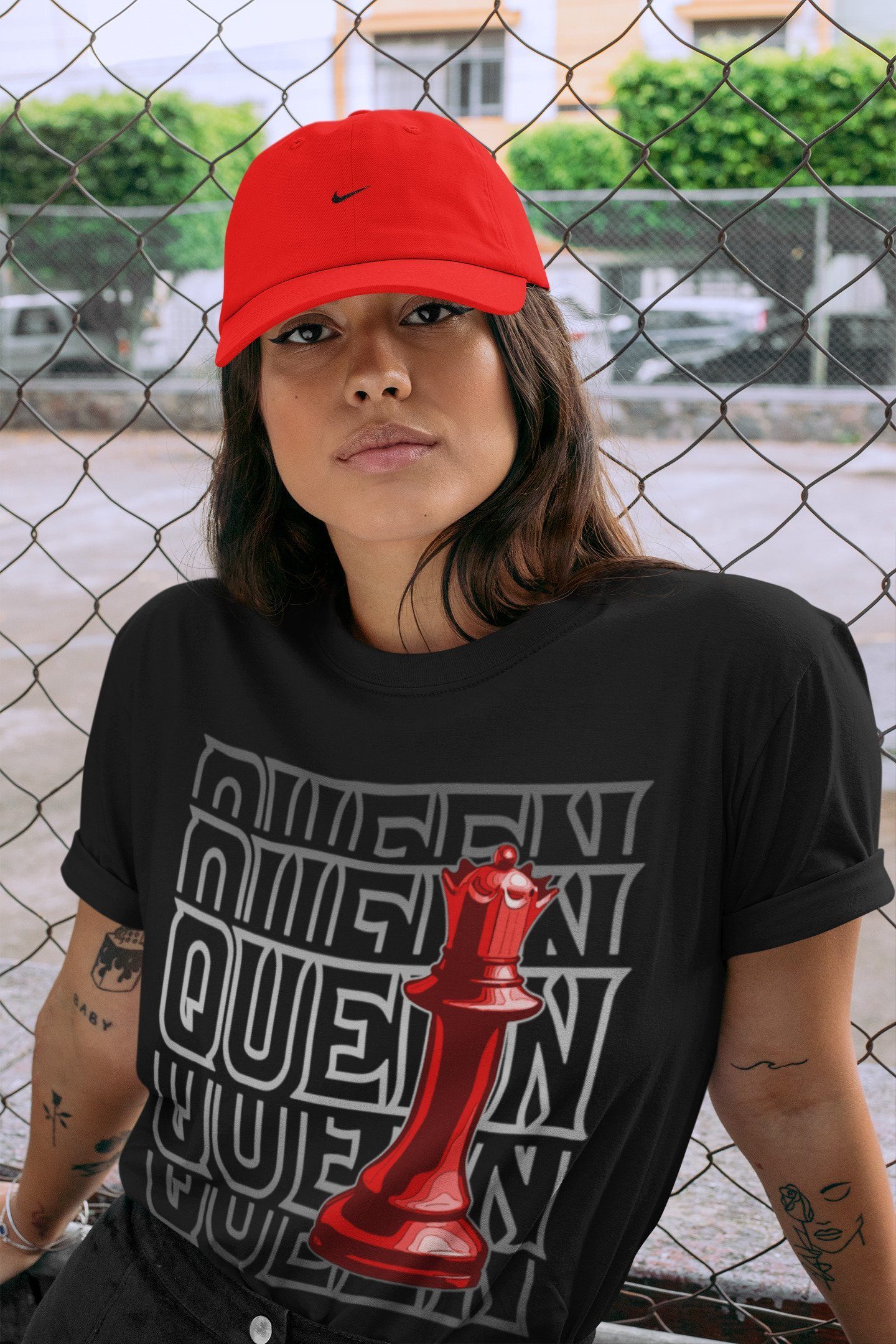 Queen Unisex Tops - Air Jordan 5 Raging Bull