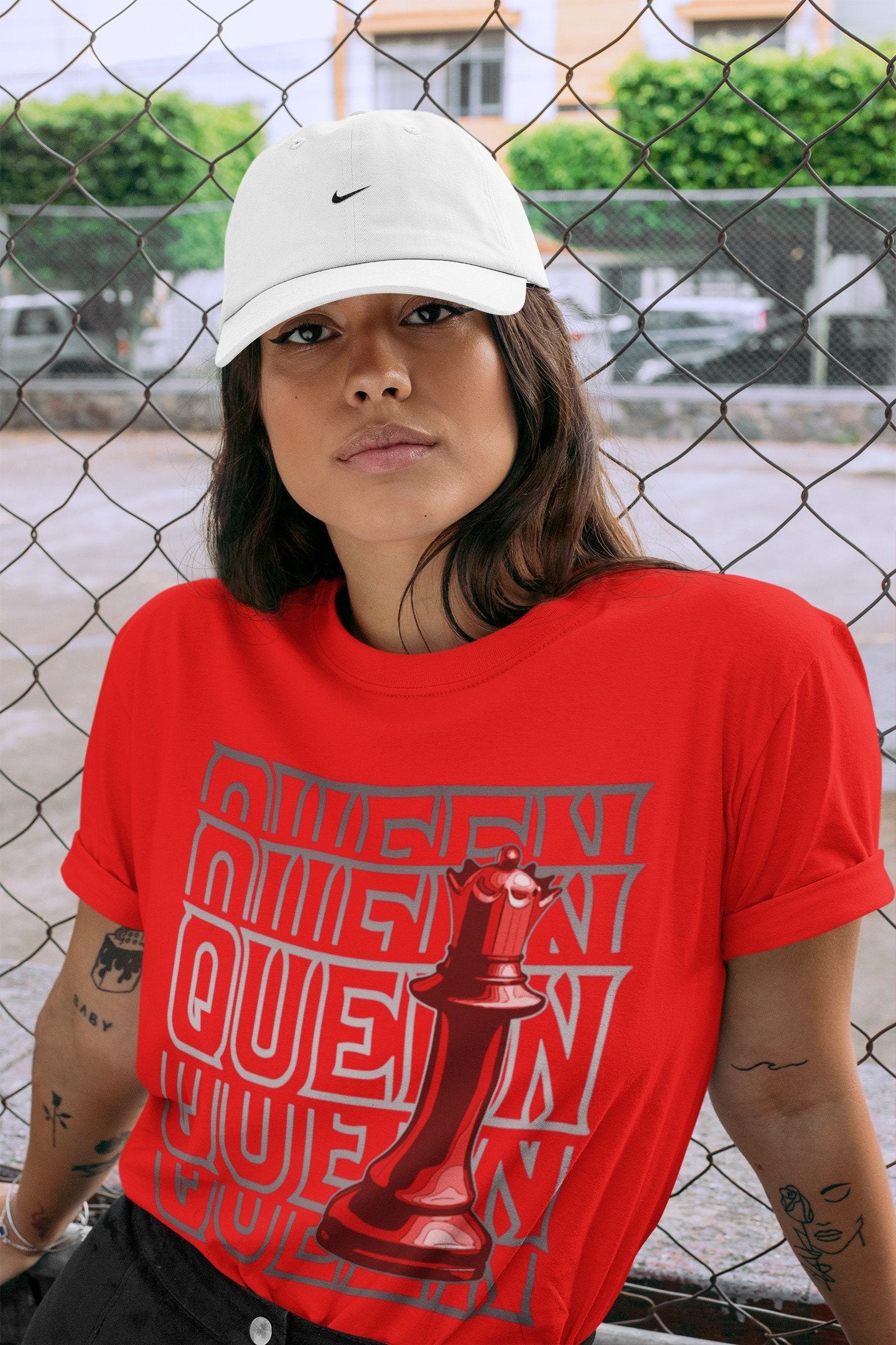 Queen Unisex Tops - Air Jordan 5 Raging Bull