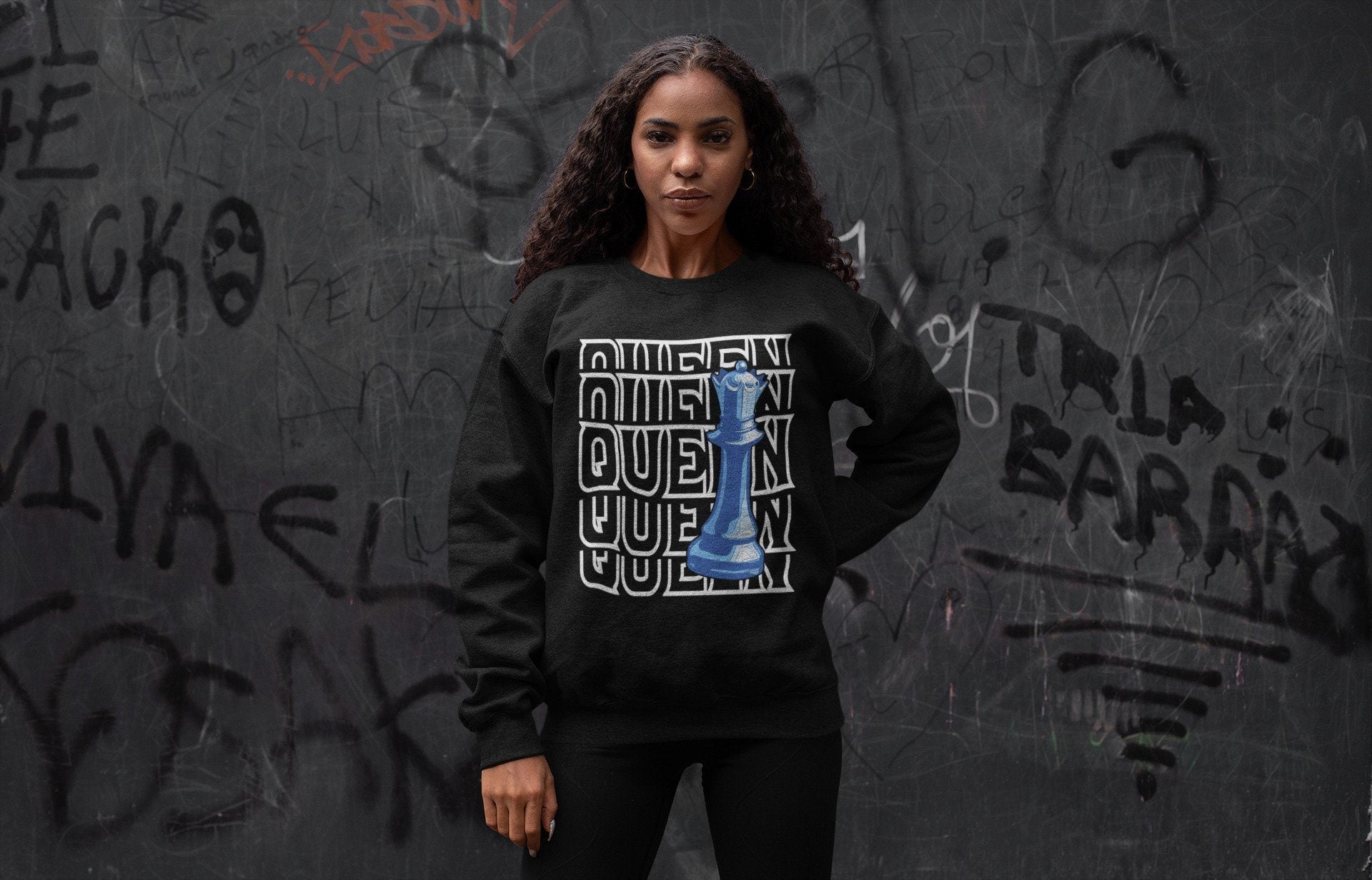 Queen Unisex Tops - Air Jordan 1 University Blue