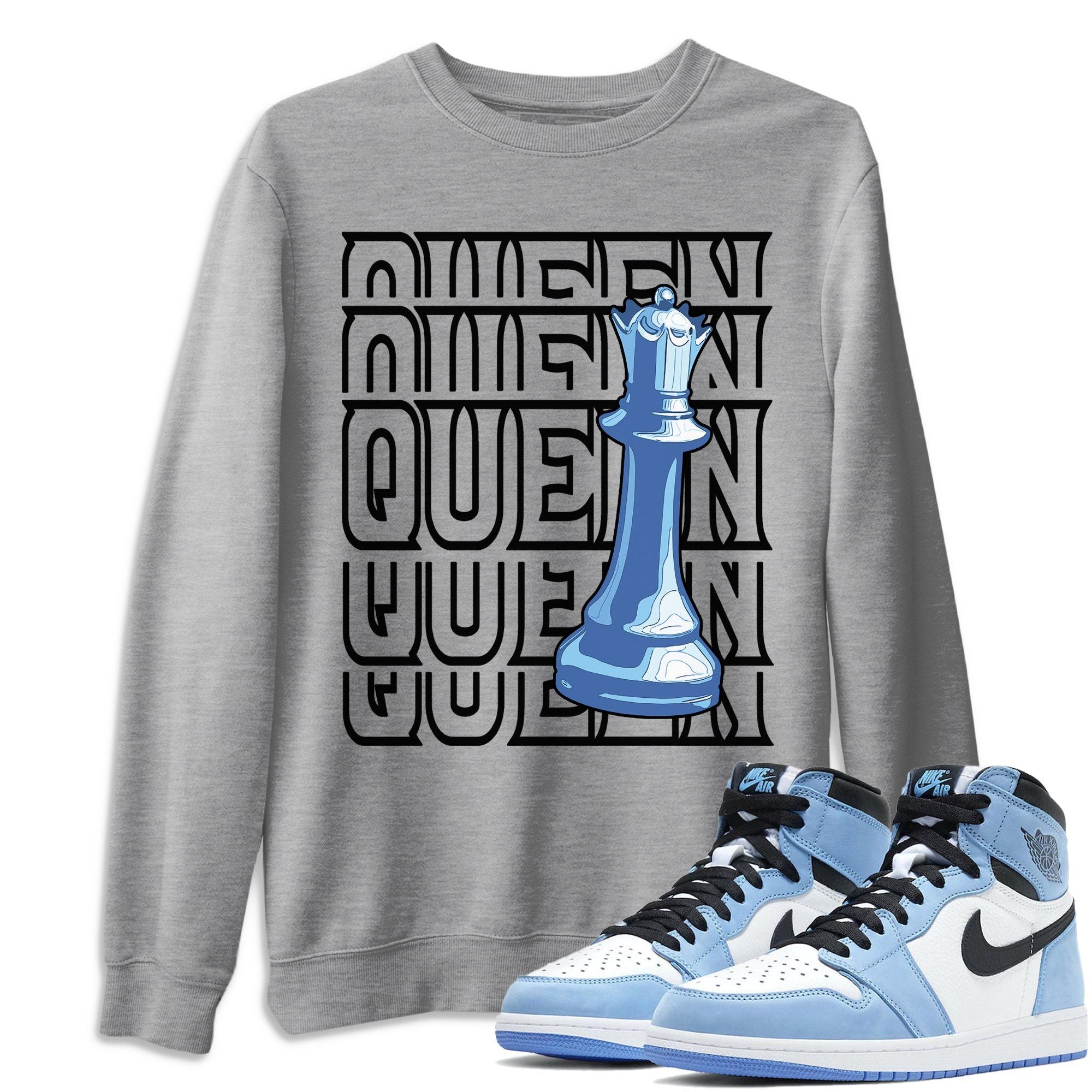 Queen Unisex Tops - Air Jordan 1 University Blue