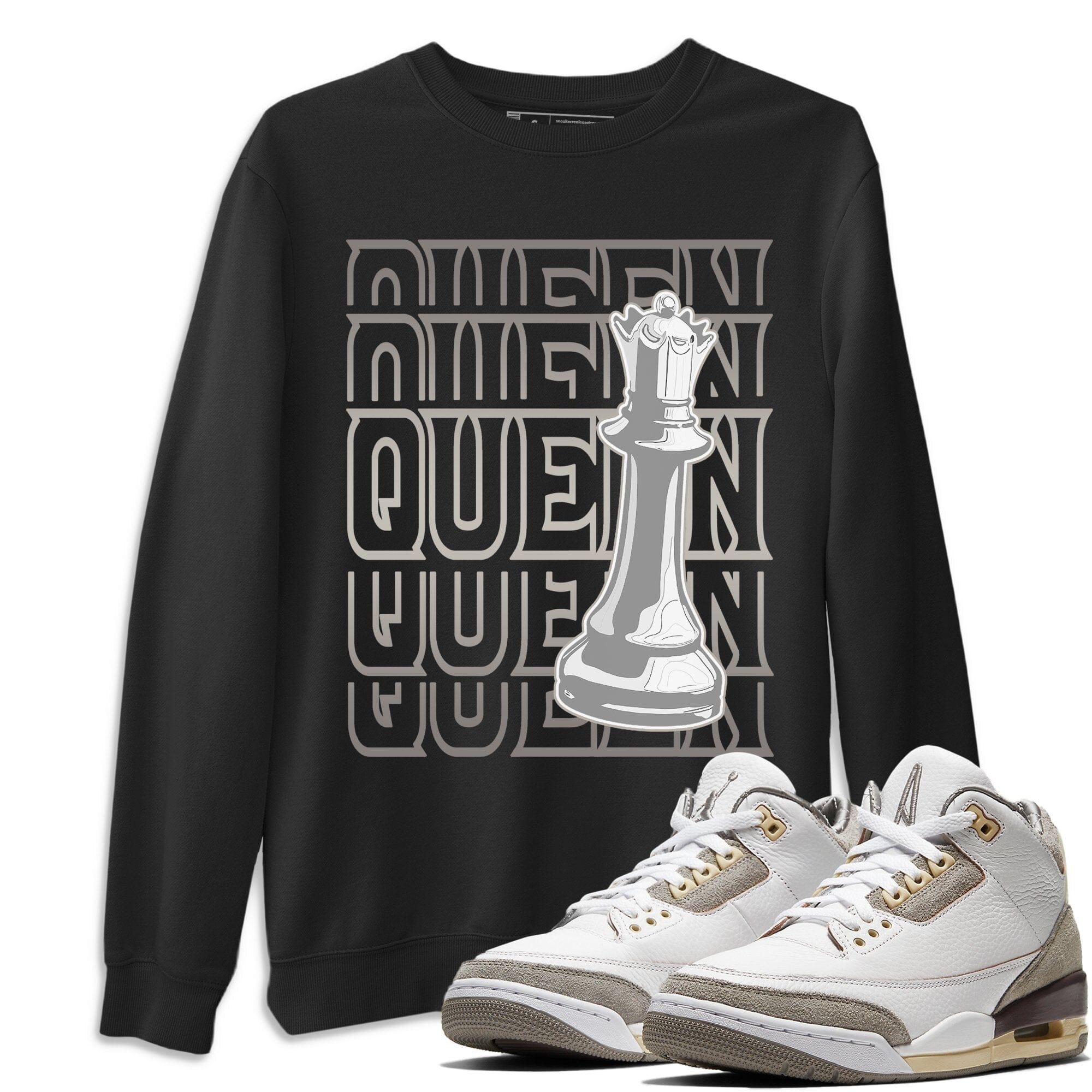 Queen Unisex Tops - Air Jordan 3 A Ma Maniere