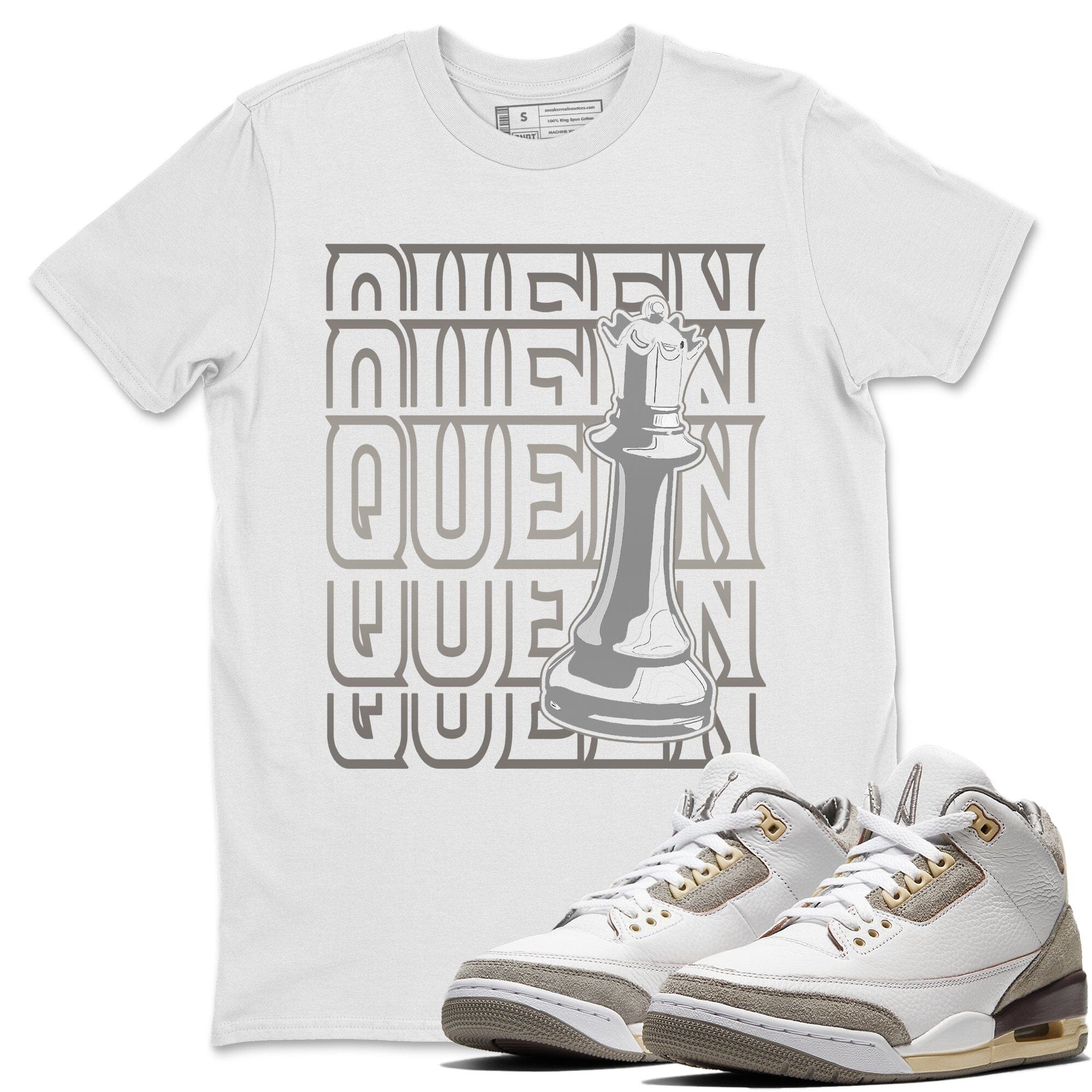 Queen Unisex Tops - Air Jordan 3 A Ma Maniere