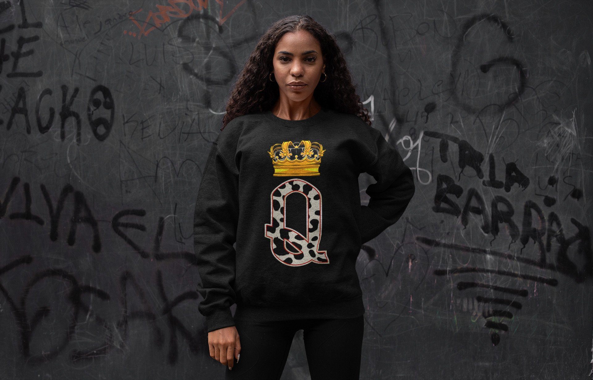 Queen Crown Unisex Tops - Air Jordan 11 Animal Instinct