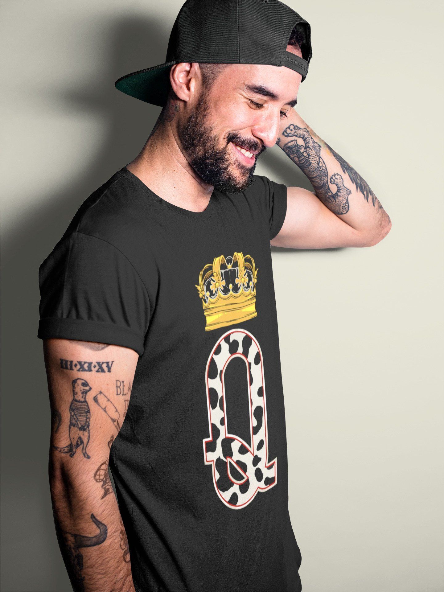 Queen Crown Unisex Tops - Air Jordan 11 Animal Instinct