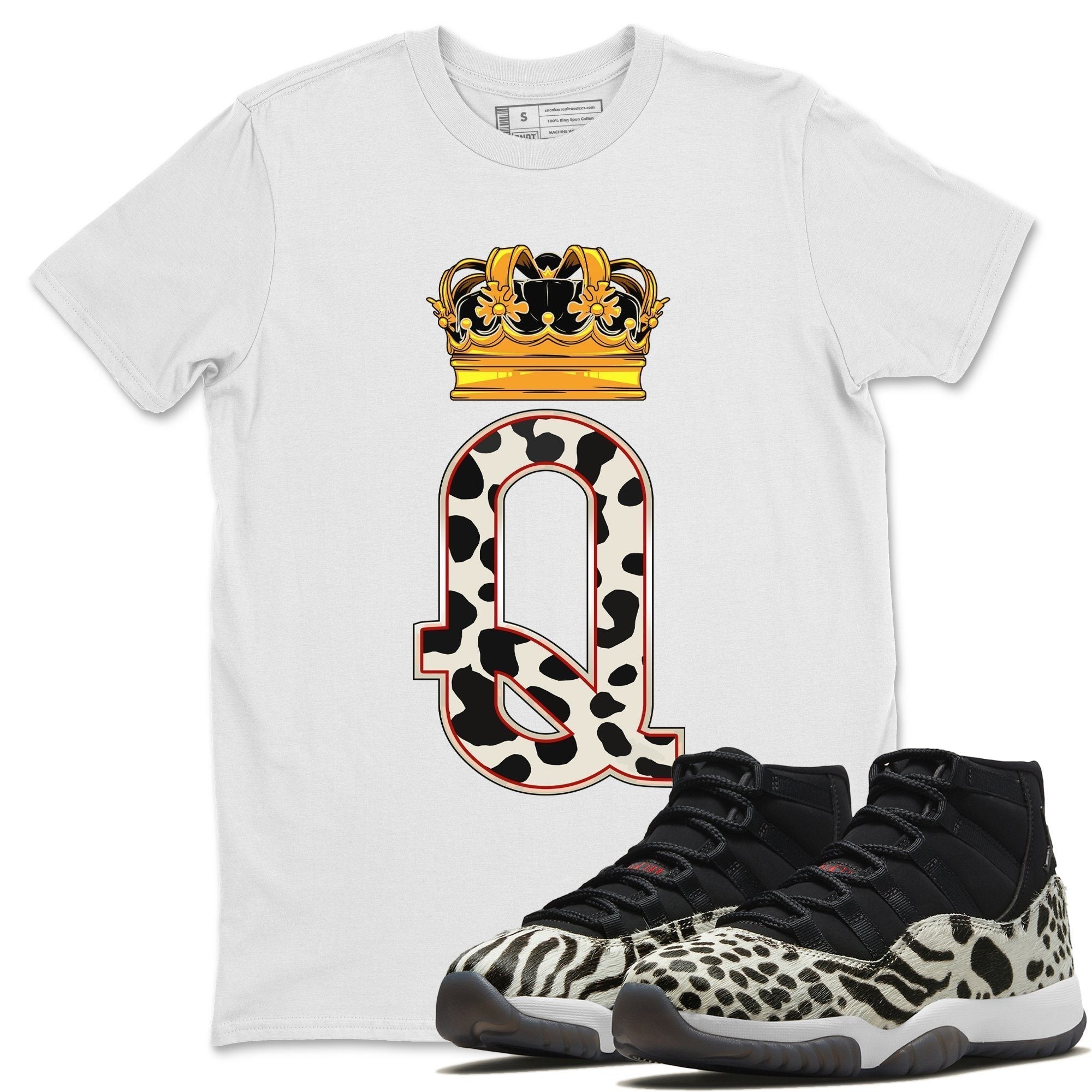 Queen Crown Unisex Tops - Air Jordan 11 Animal Instinct