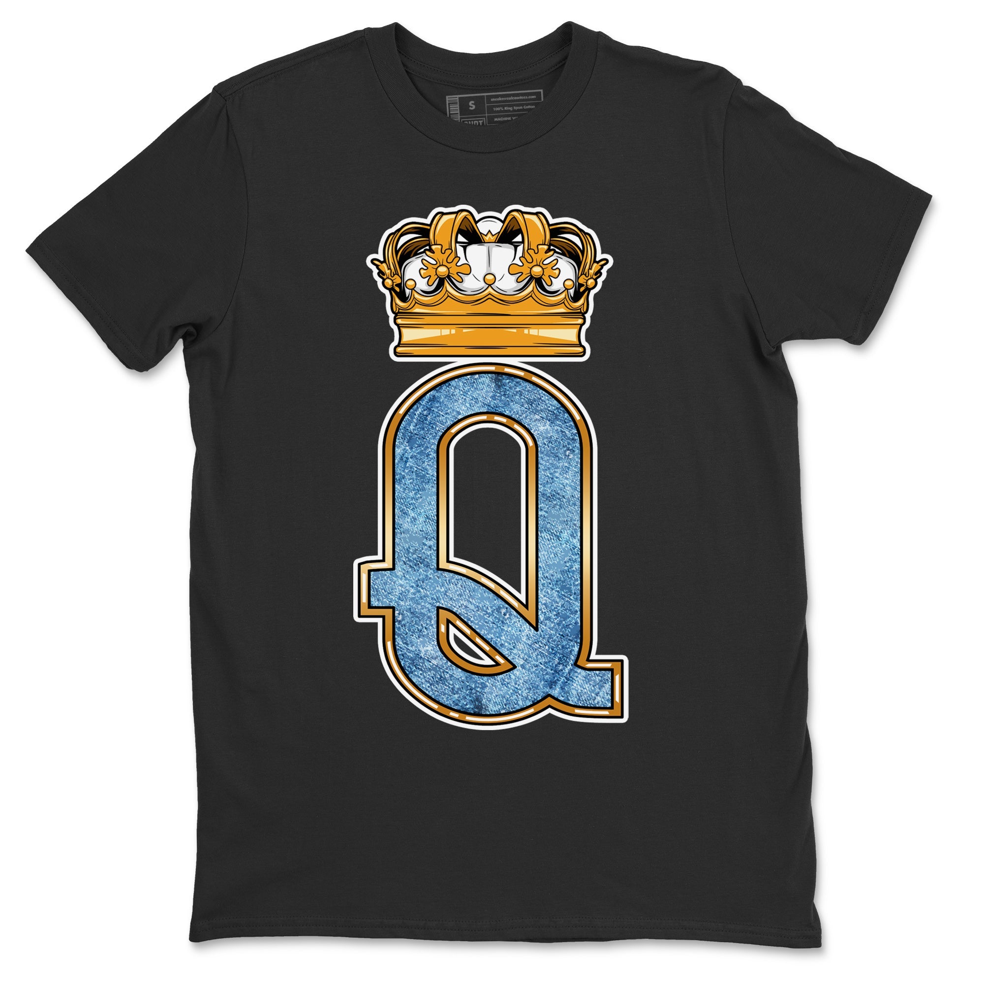 Queen Crown Unisex Tops - Air Jordan 1 Denim