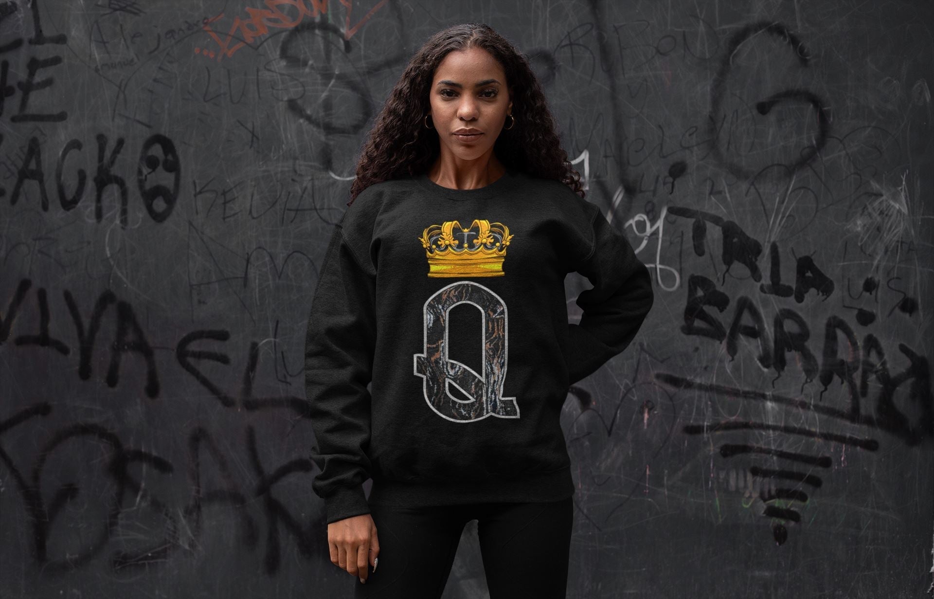 Queen Crown Unisex Tops - Yeezy 350 MX Rock