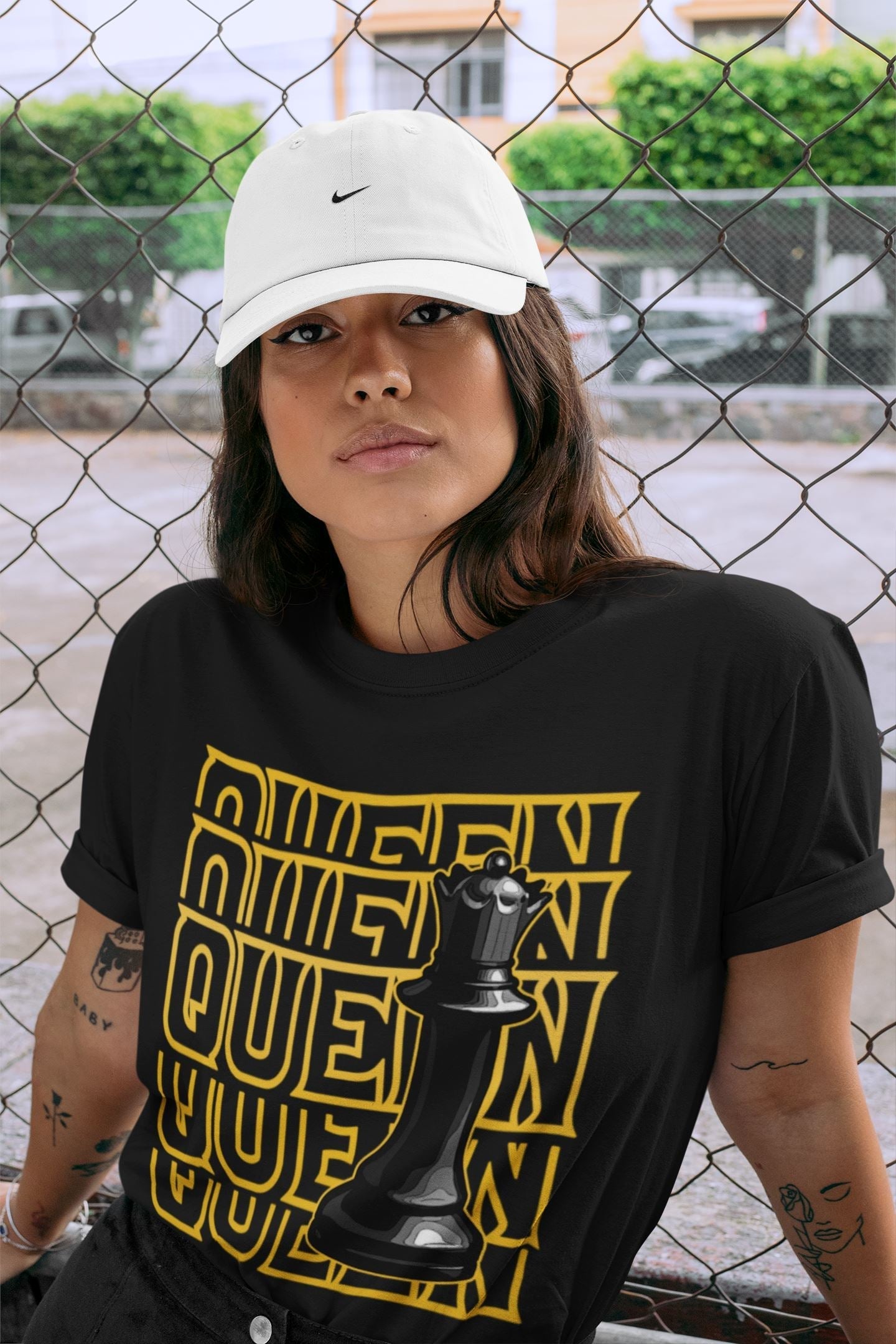 Queen Unisex Tops - Dunk Championship Goldenrod
