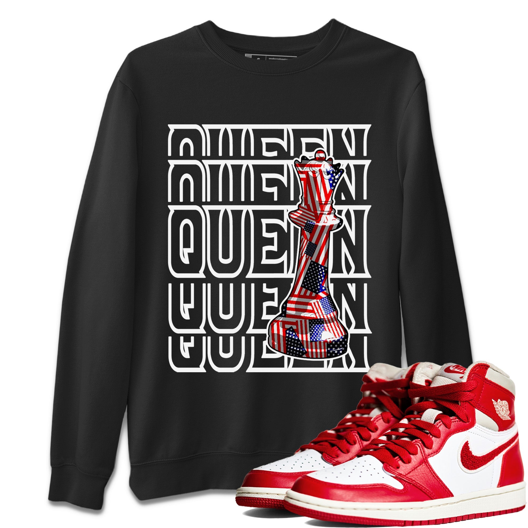Queen Unisex Tops - Air Jordan 1 Newstalgia
