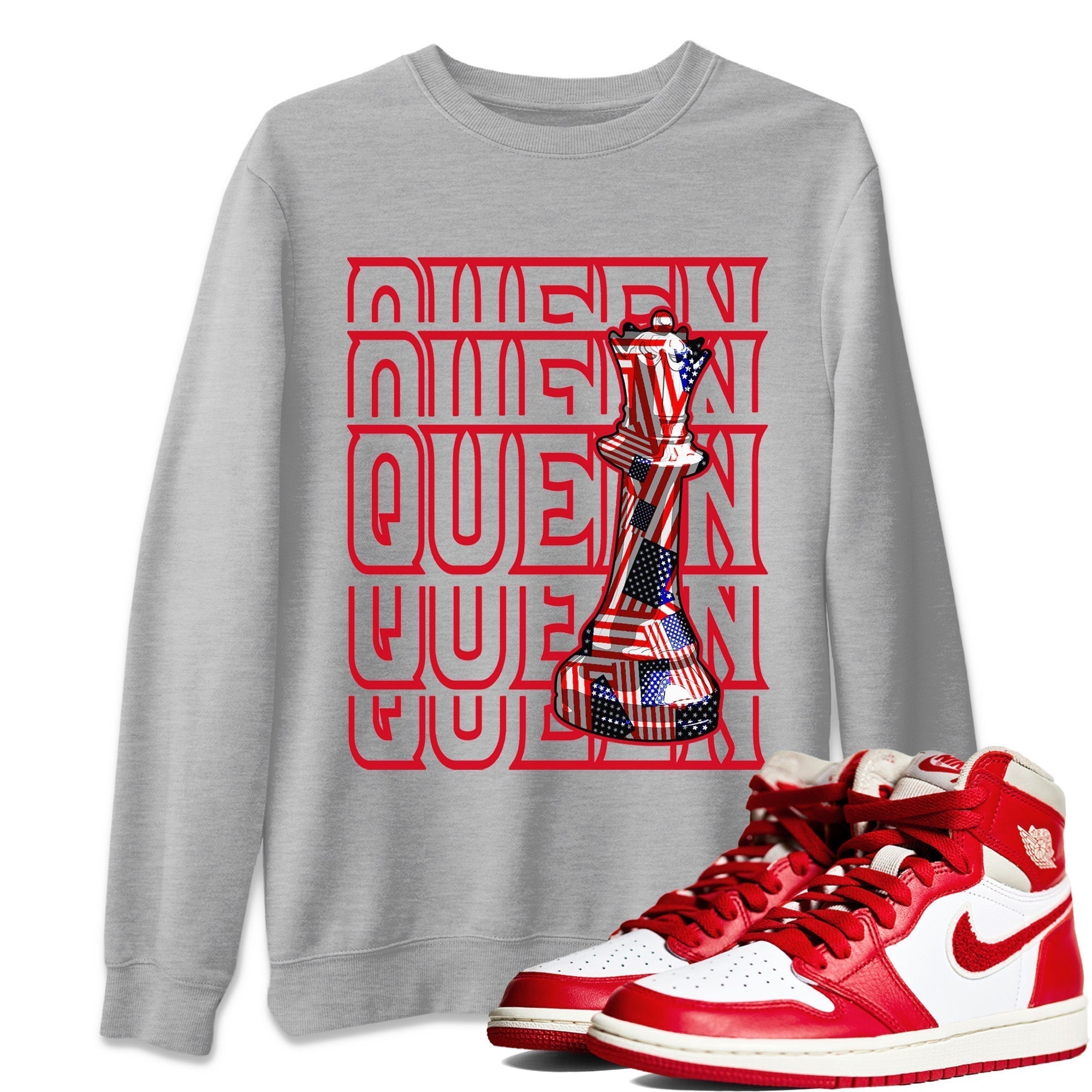 Queen Unisex Tops - Air Jordan 1 Newstalgia