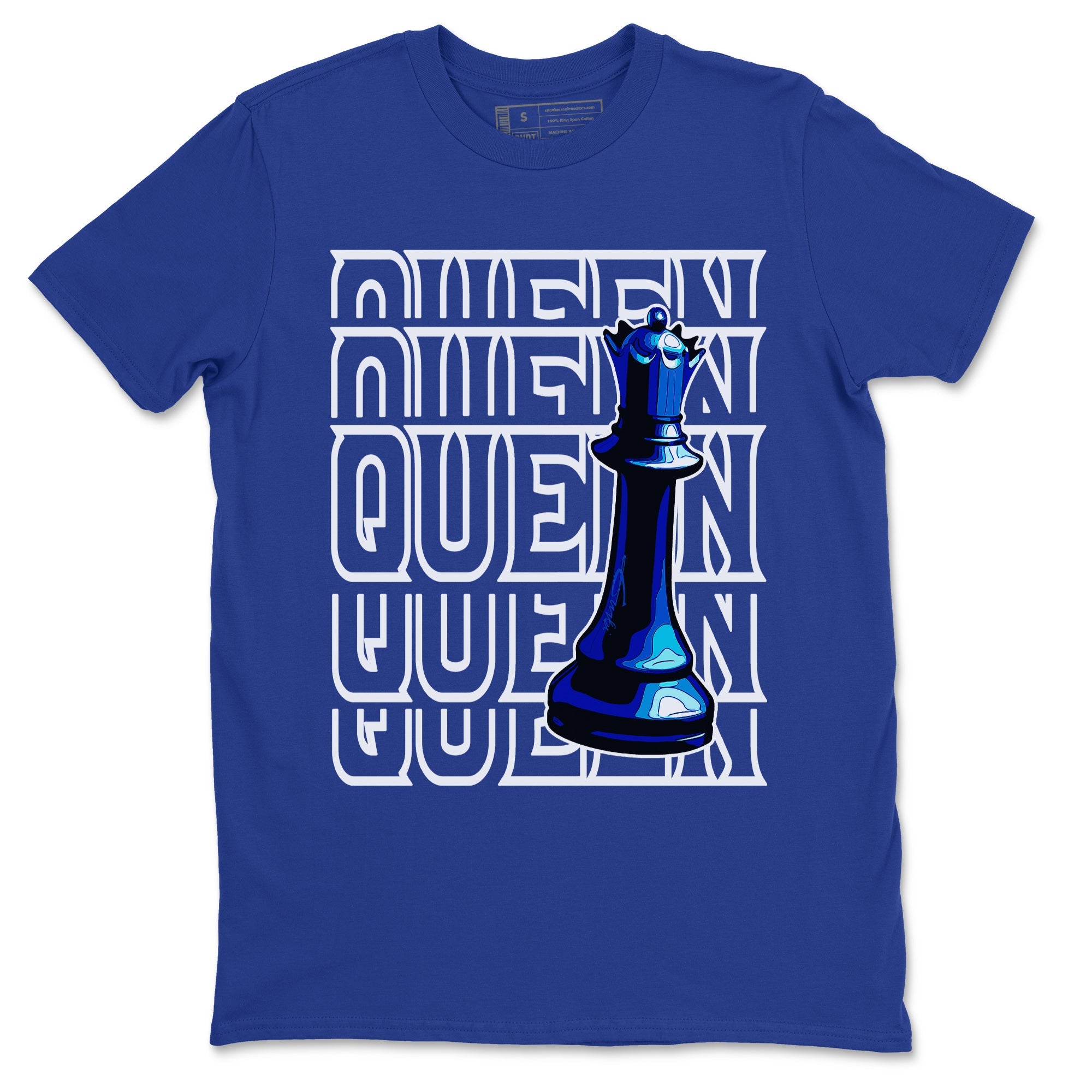 Queen Unisex Tops - Air Jordan 12 Hyper Royal
