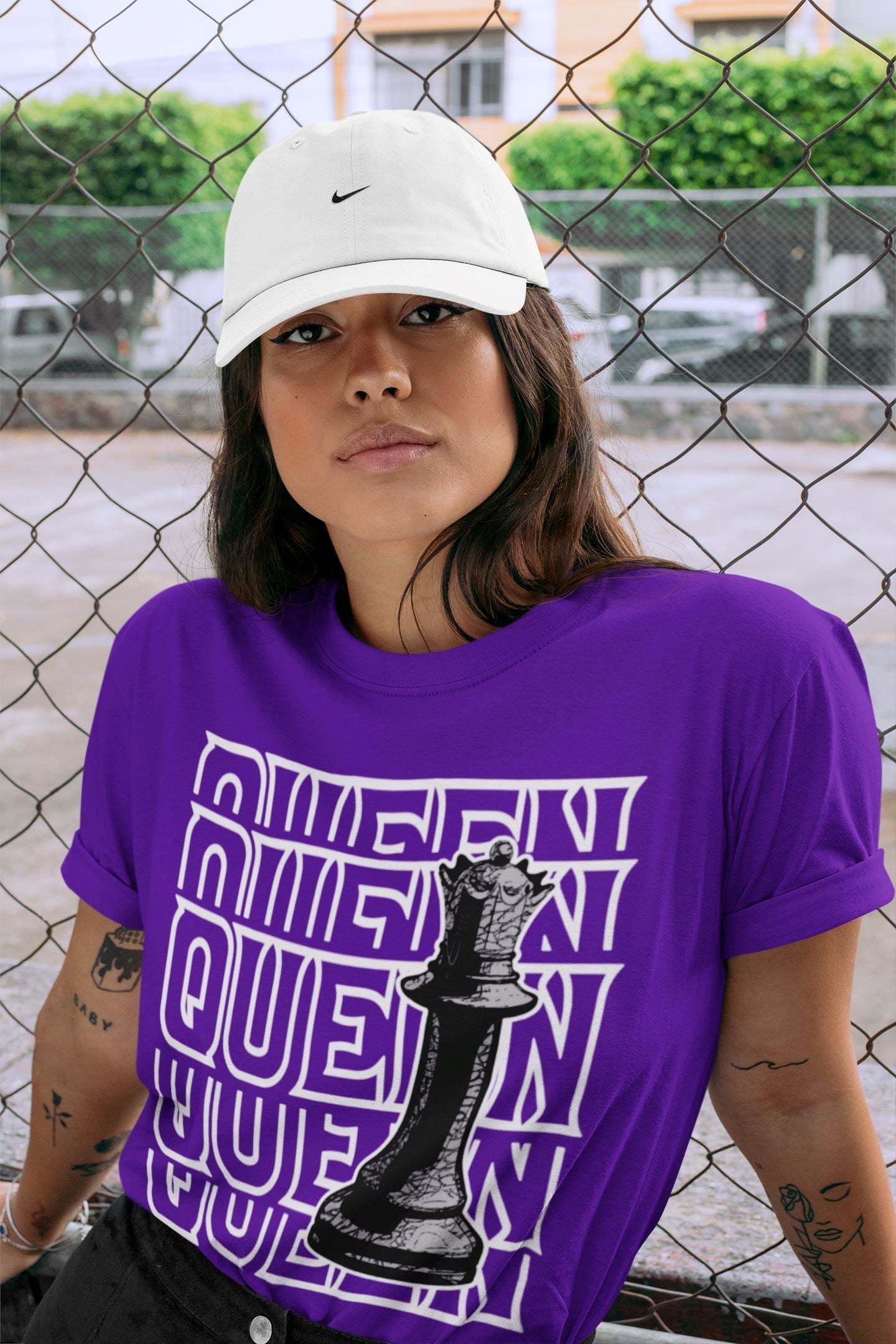 Queen Unisex Tops - Air Jordan 3 Dark Iris