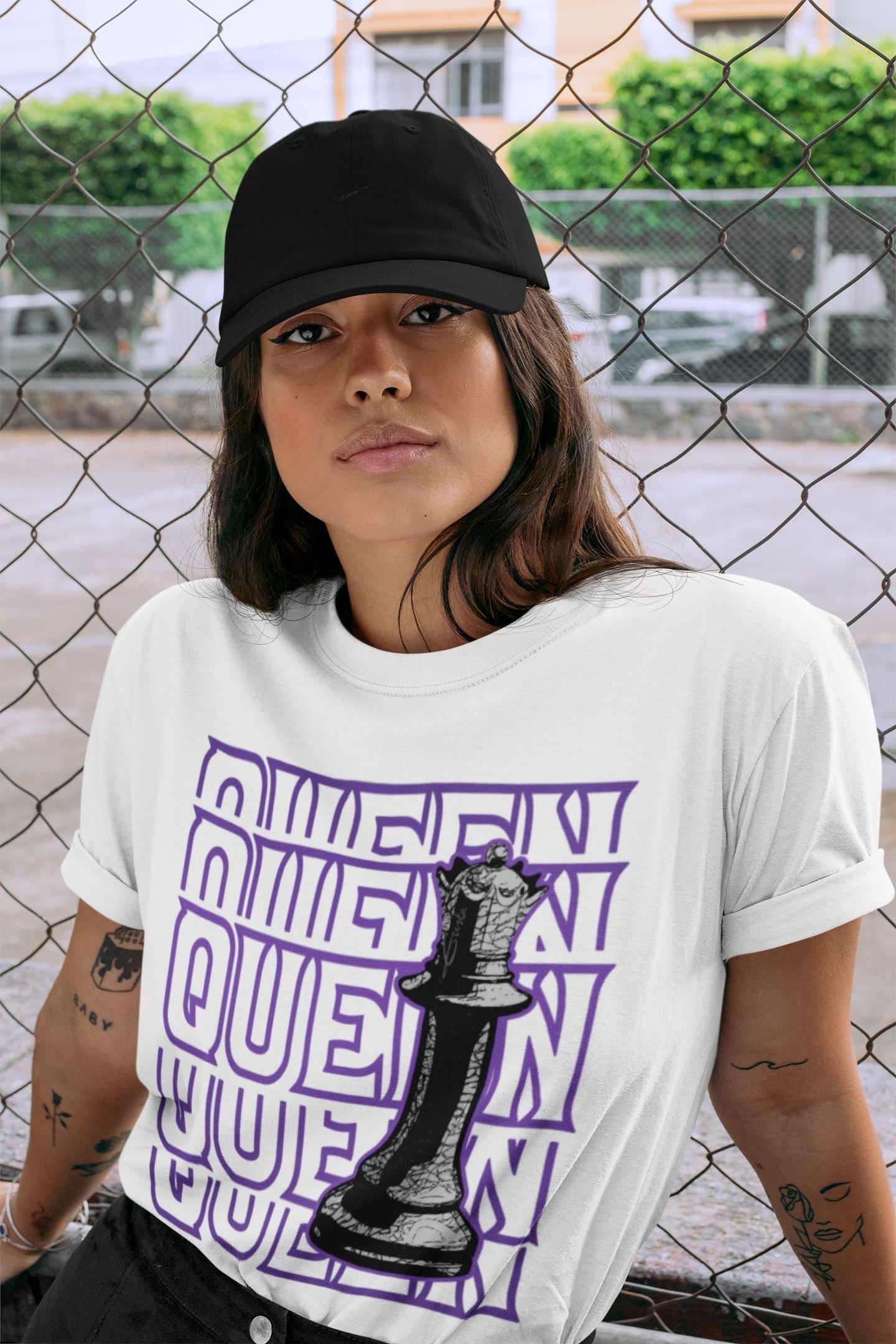 Queen Unisex Tops - Air Jordan 3 Dark Iris