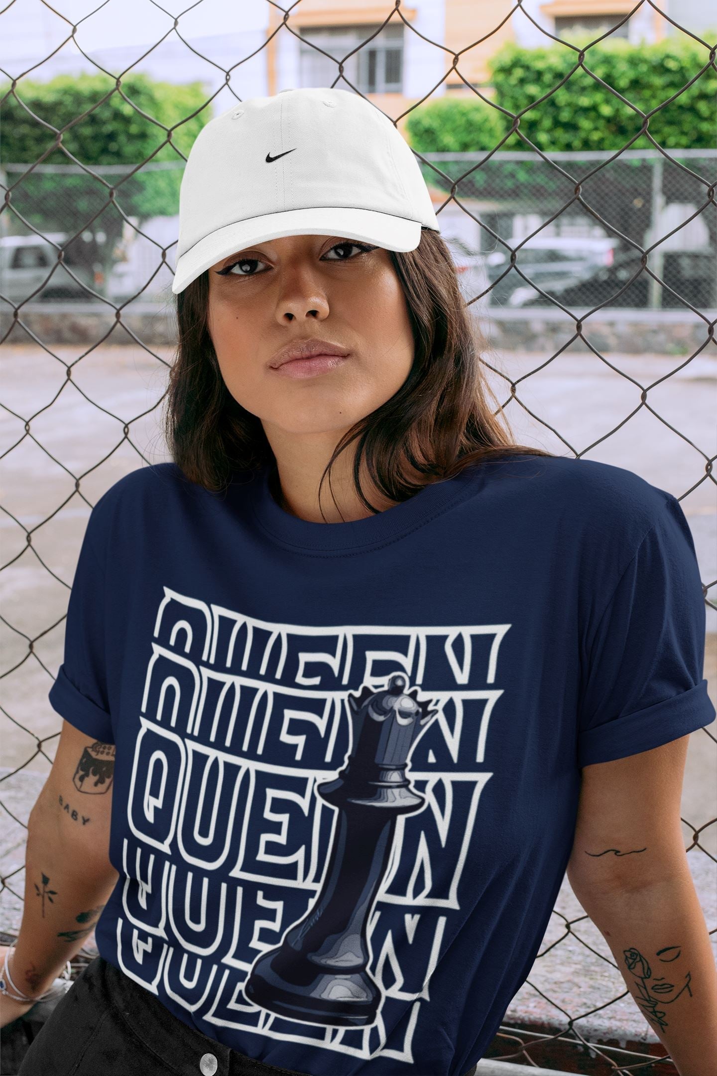 Queen Unisex Tops - Air Jordan 6 Midnight Navy