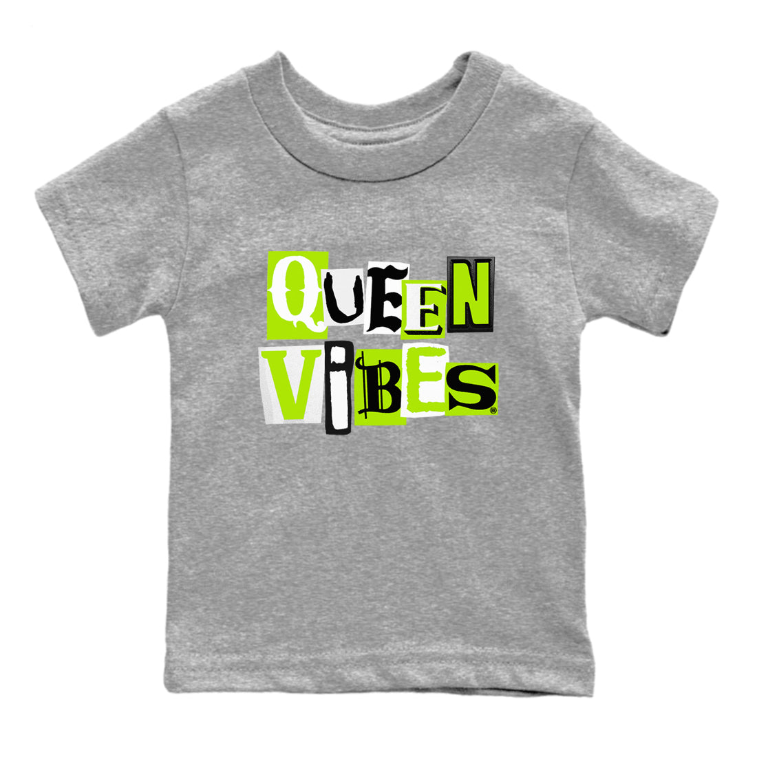 Queen Vibes snkmatch Tees Kids - Air Foamposite One Black Volt