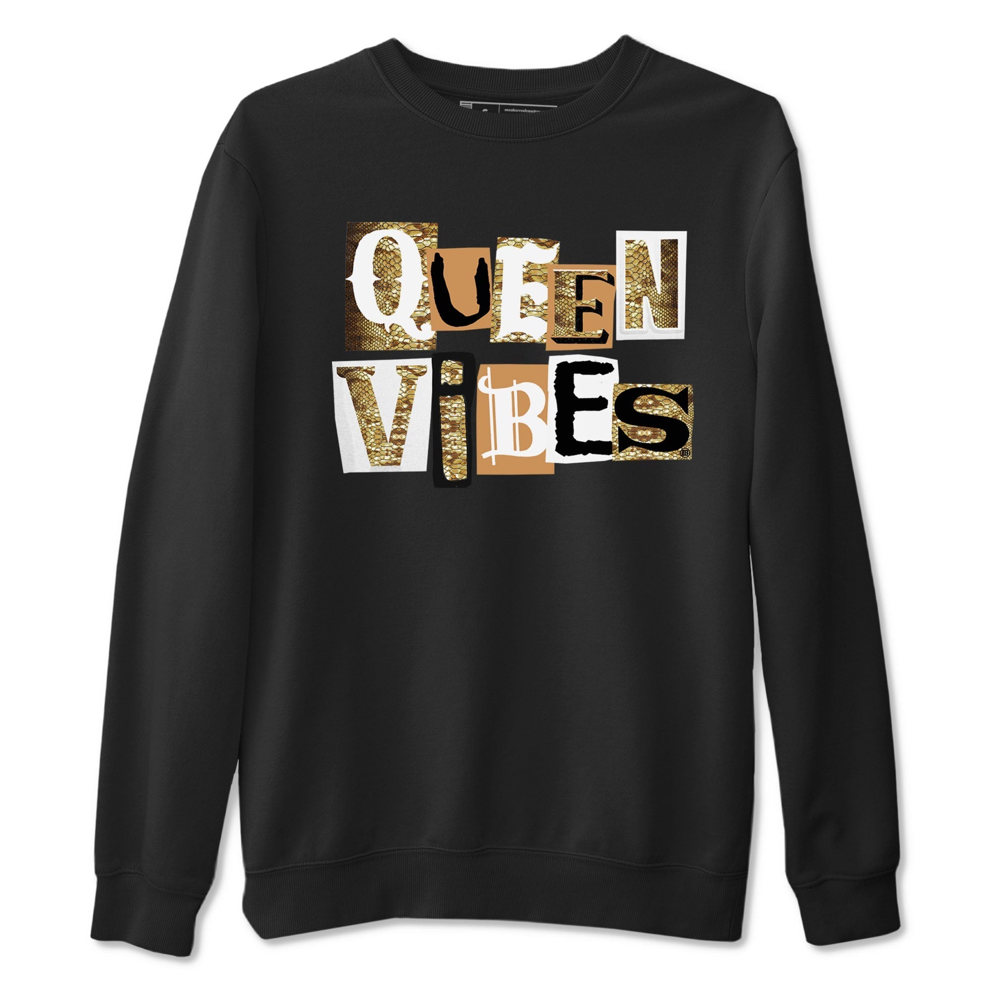 Queen Vibes snkmatch Tees - Air Force 1 Ivory Snake