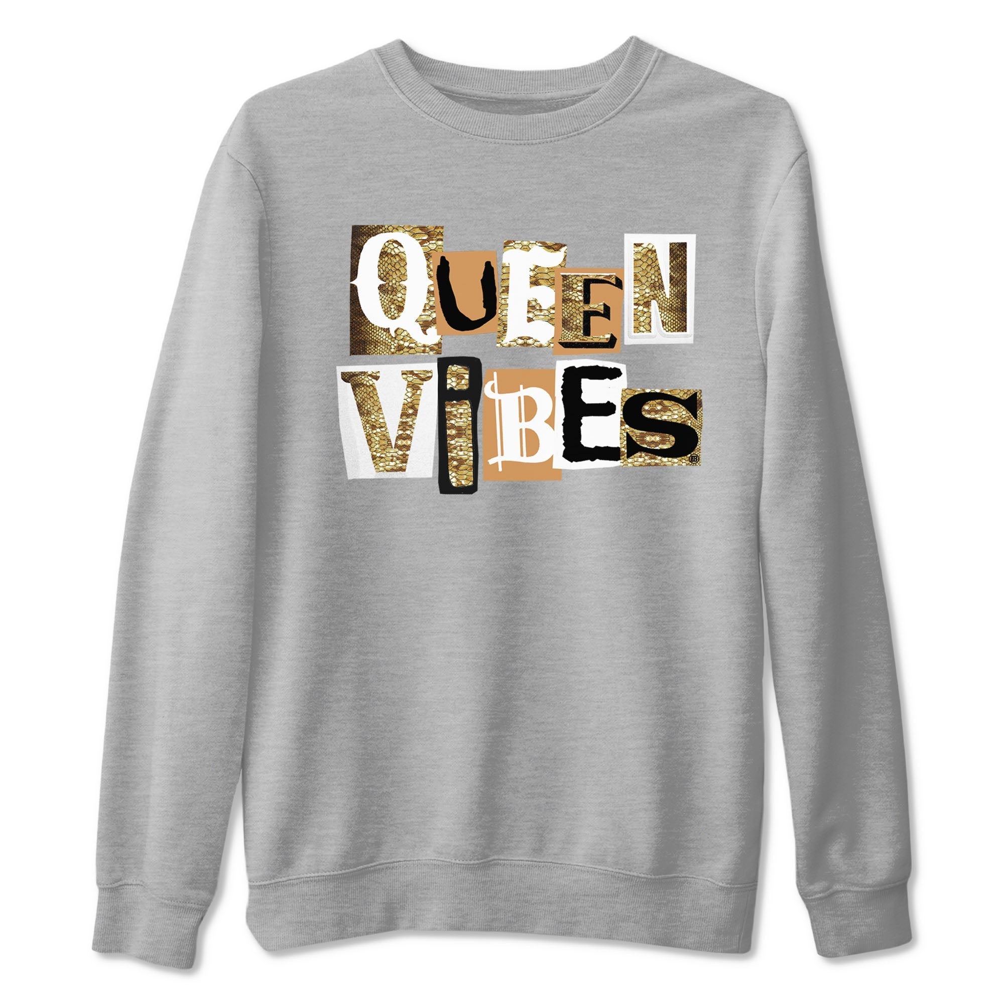 Queen Vibes snkmatch Tees - Air Force 1 Ivory Snake