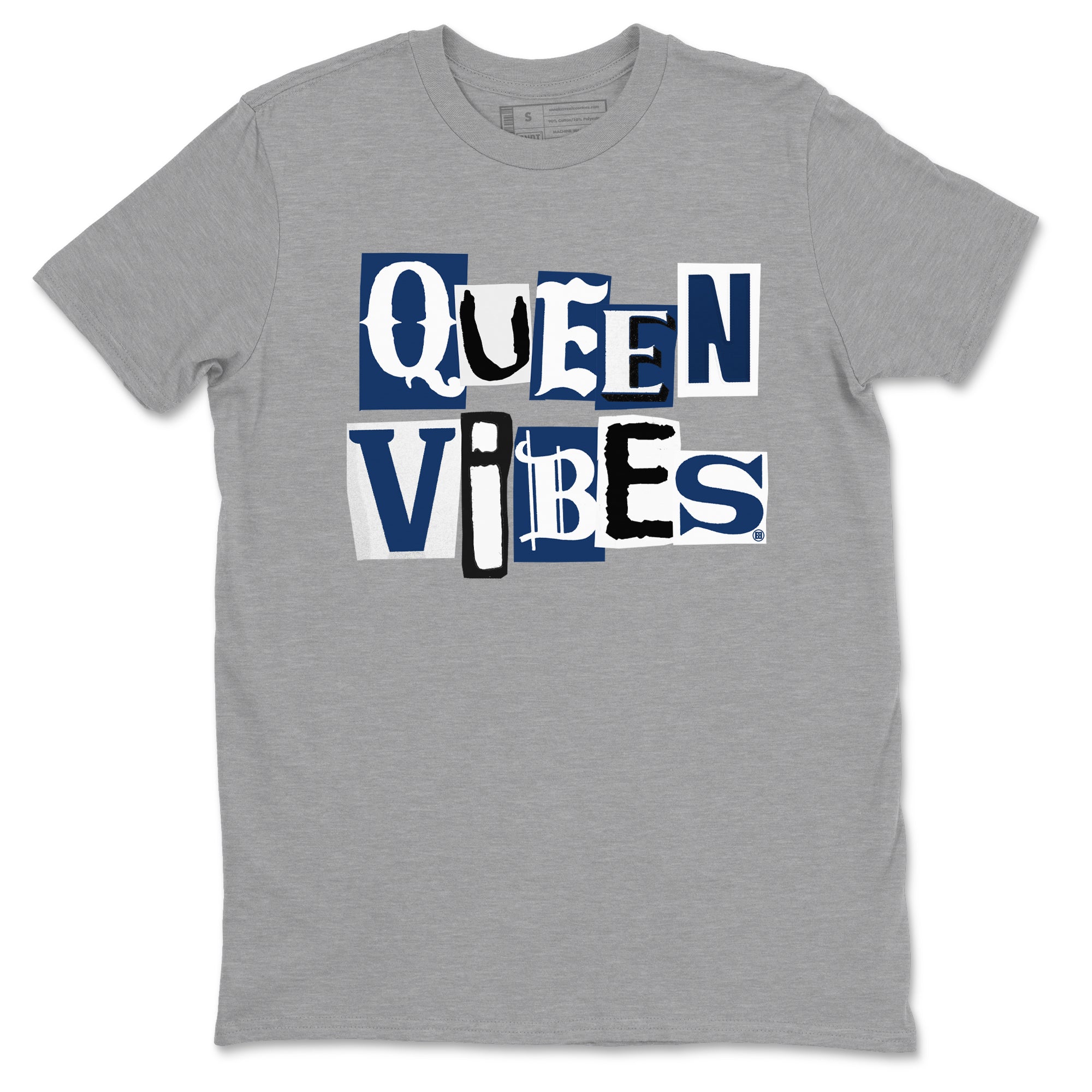Queen Vibes snkmatch Tees - Air Jordan 1 Midnight Navy