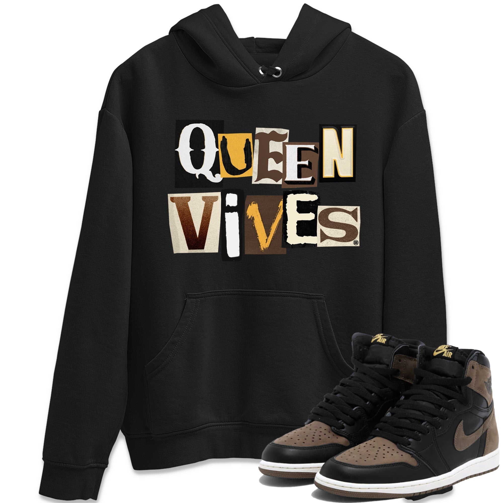 Queen Vibes snkmatch Tee - Air Jordan 1 Palomino