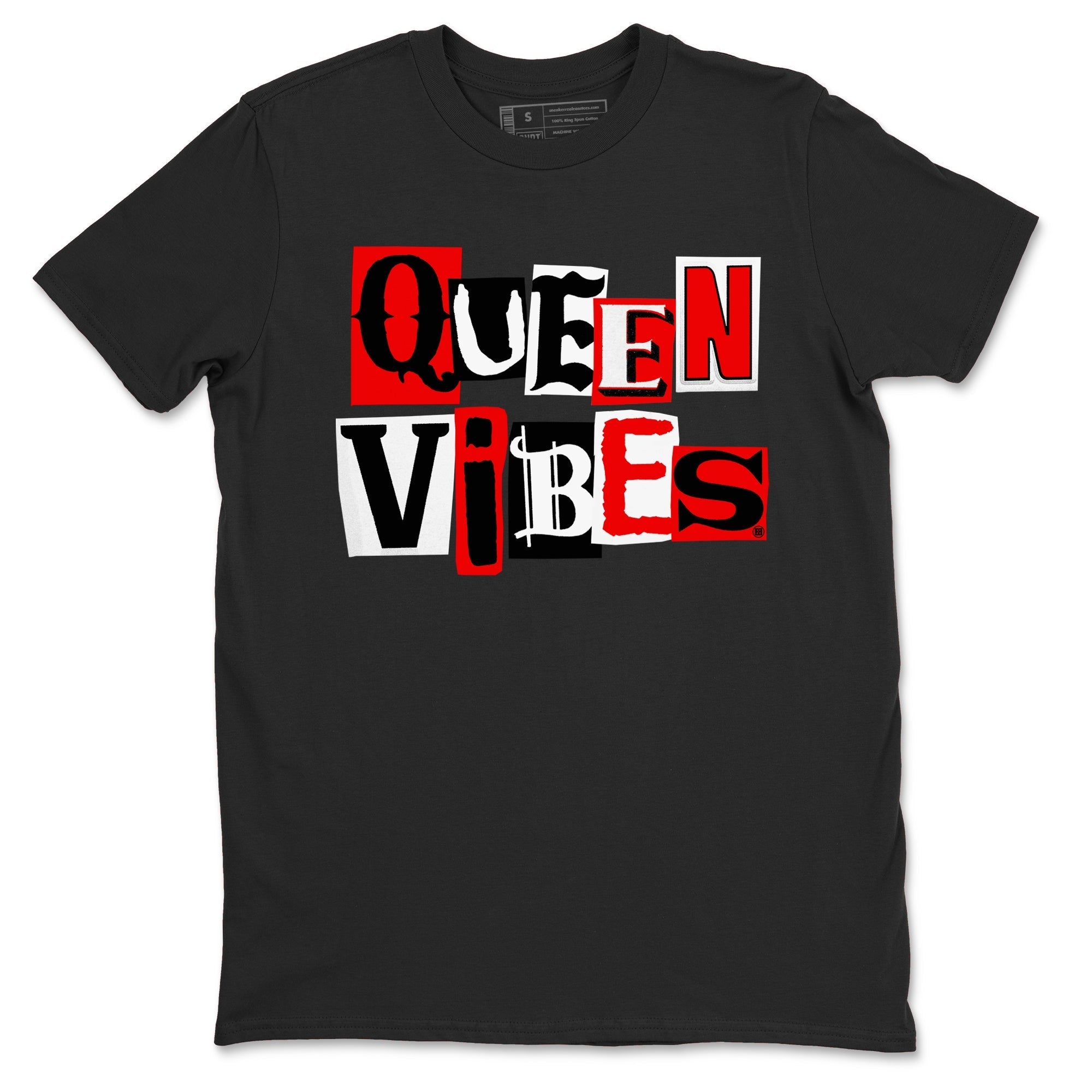 Queen Vibes snkmatch Tees - Air Jordan 11 Bred Velvet
