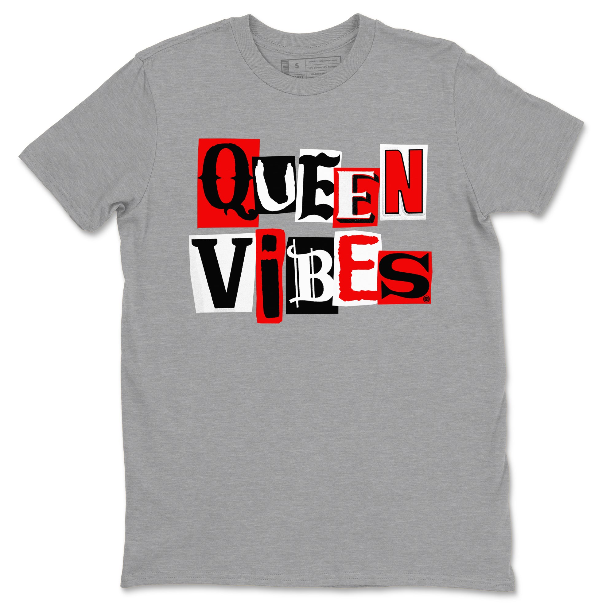 Queen Vibes snkmatch Tees - Air Jordan 11 Bred Velvet
