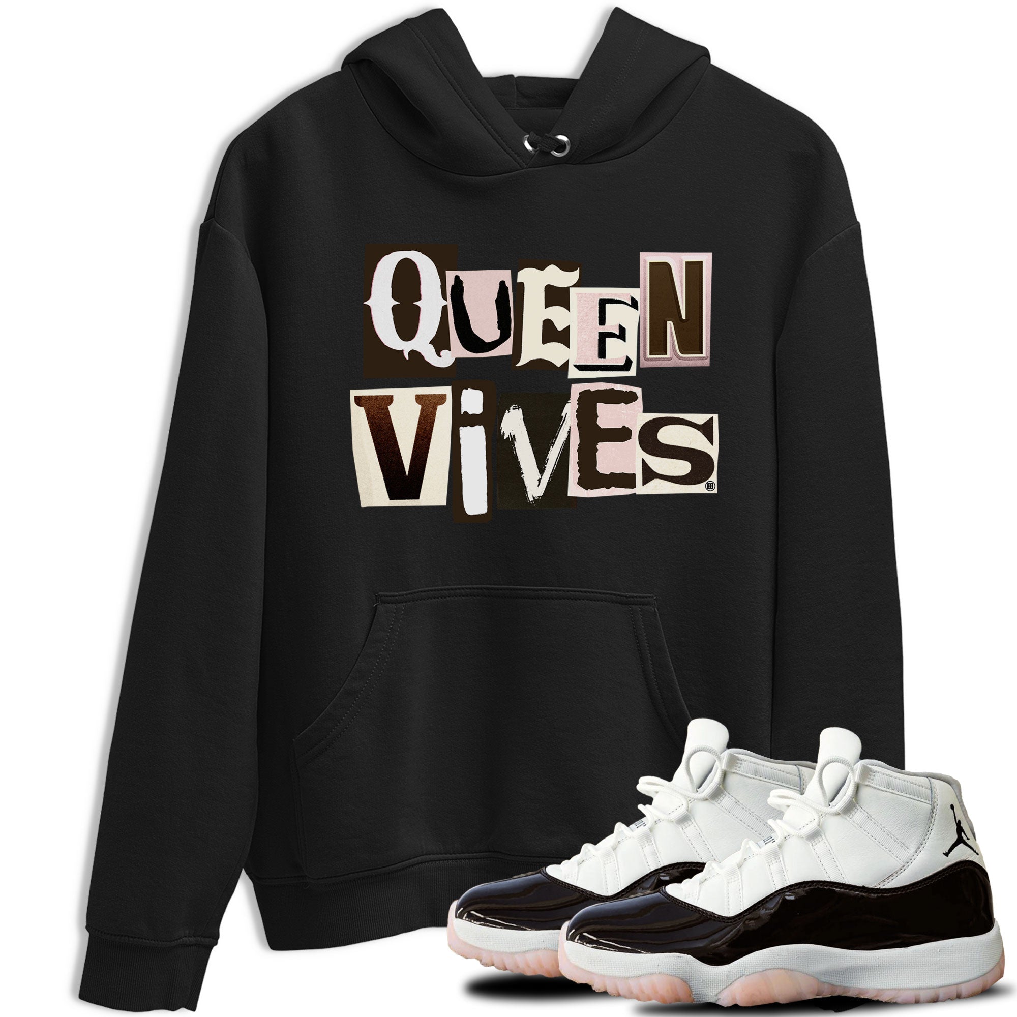 Queen Vibes snkmatch Tee - Air Jordan 11 Neapolitan