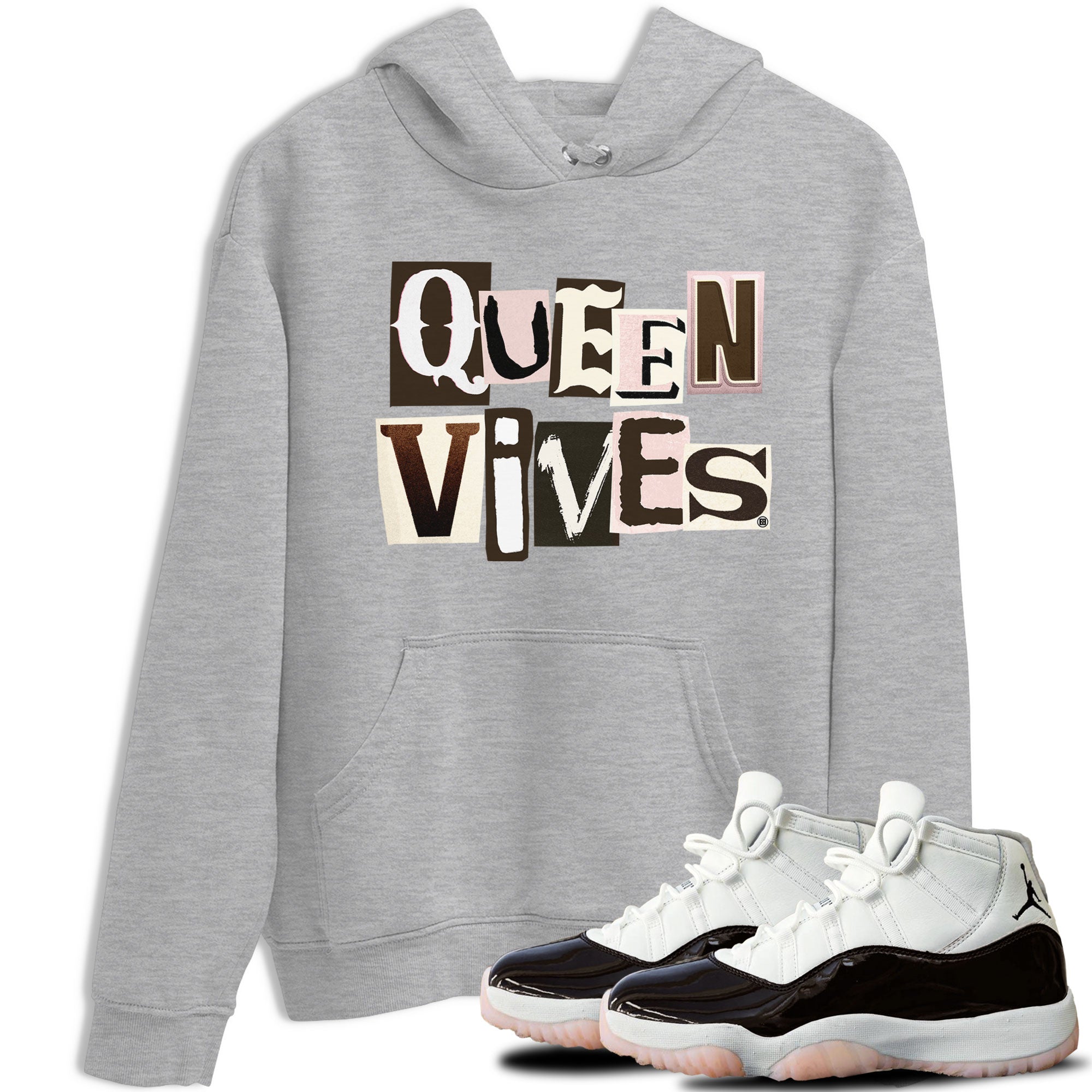 Queen Vibes snkmatch Tee - Air Jordan 11 Neapolitan