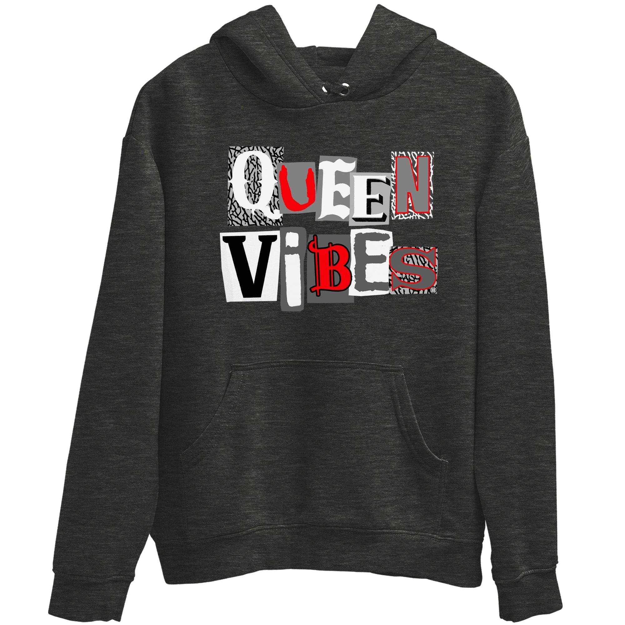 Queen Vibes snkmatch Tees - Air Jordan 3 Cement Grey