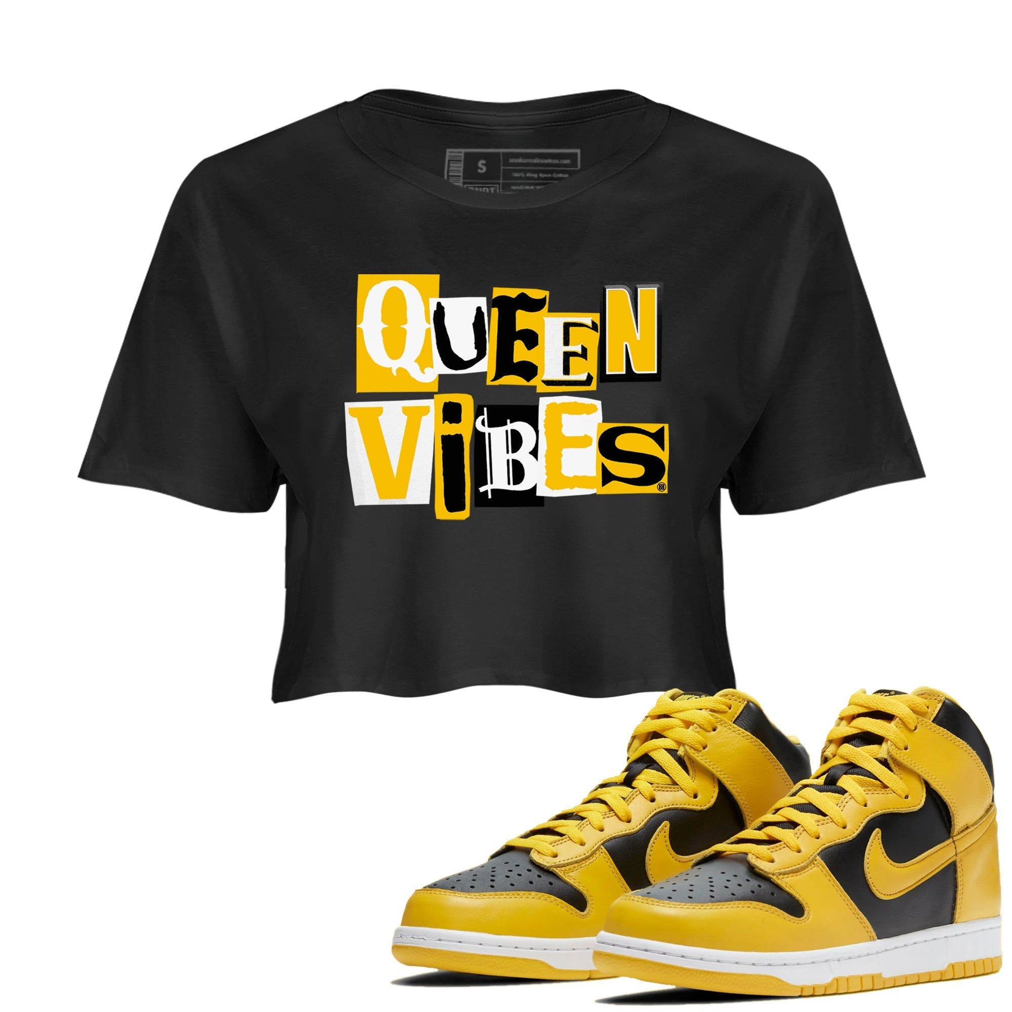 Queen Vibes snkmatch Women's Top - Dunk High Pollen
