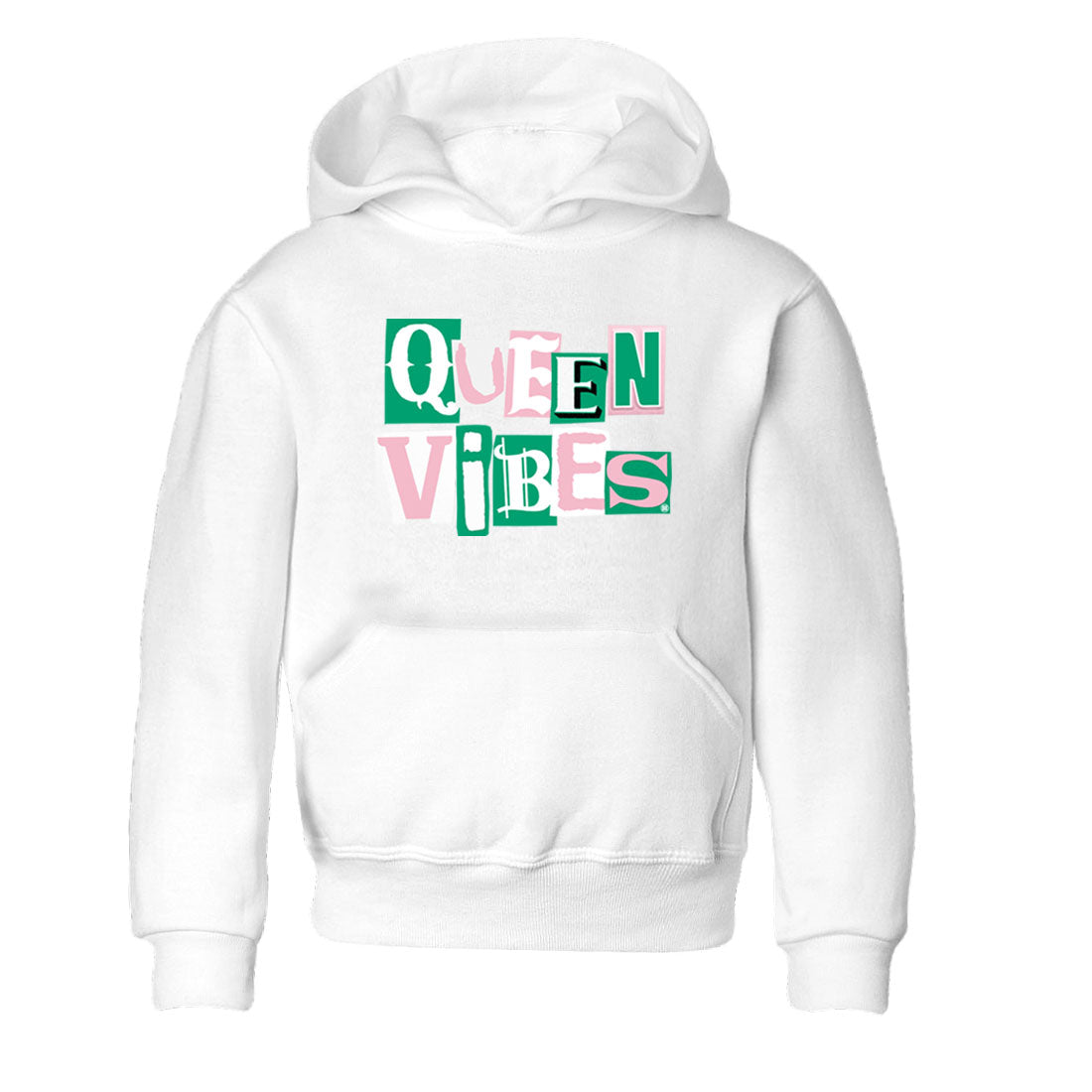 Queen Vibes snkmatch Tees Kids - Dunk Medium Soft Pink Malachite