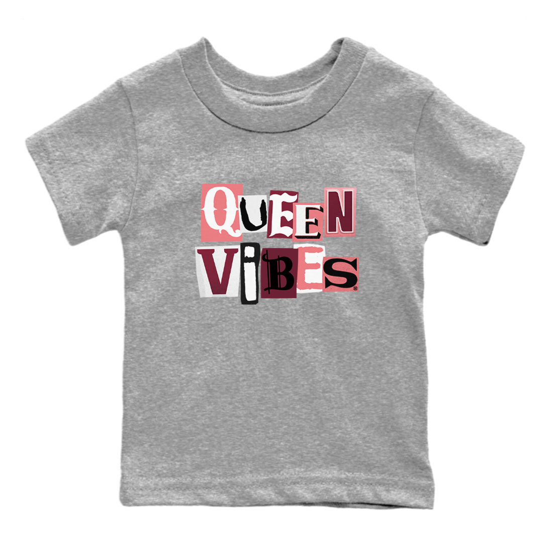 Queen Vibes snkmatch Tees Kids - Dunk Valentines Day 2024