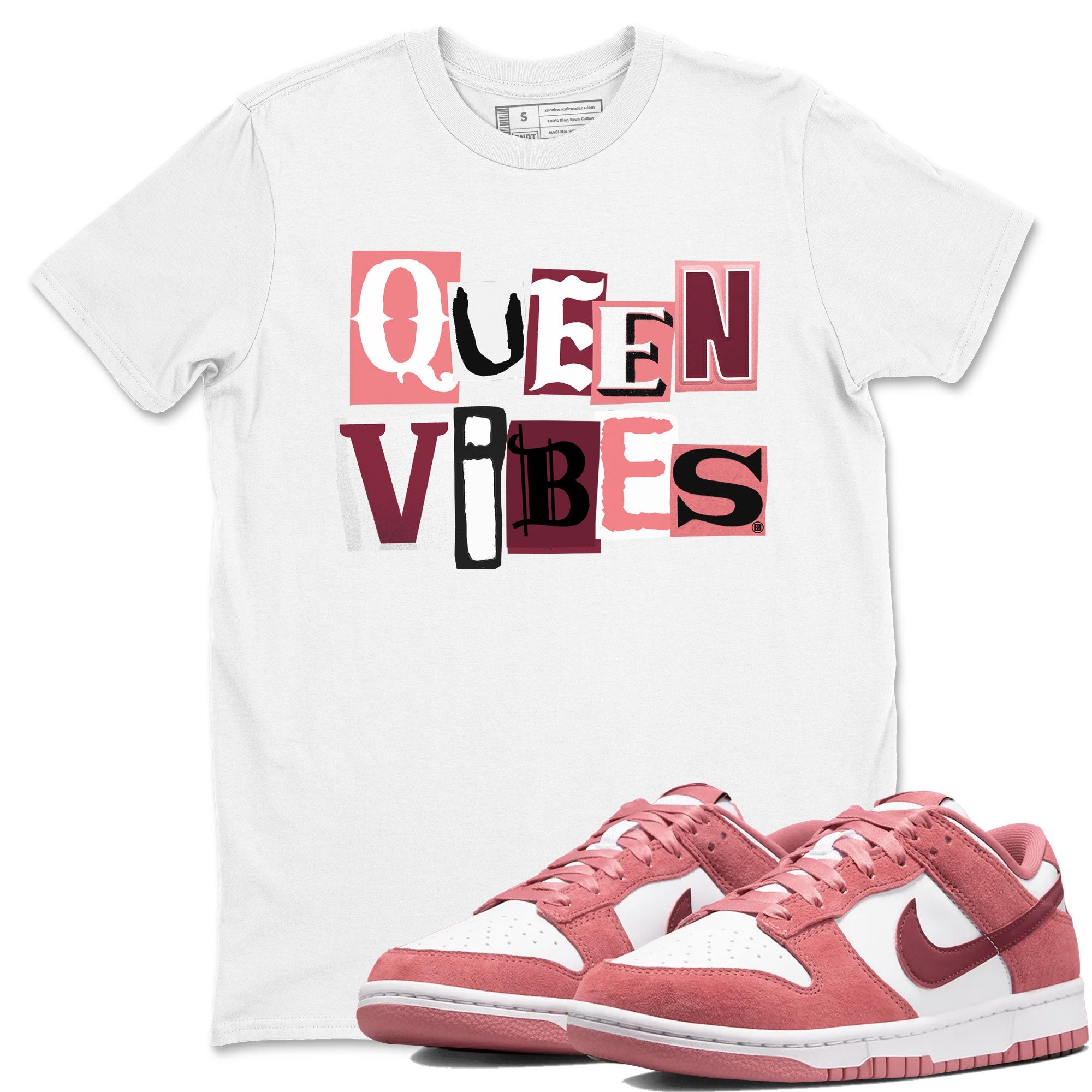 Queen Vibes snkmatch Tees - Dunk Valentines Day 2024