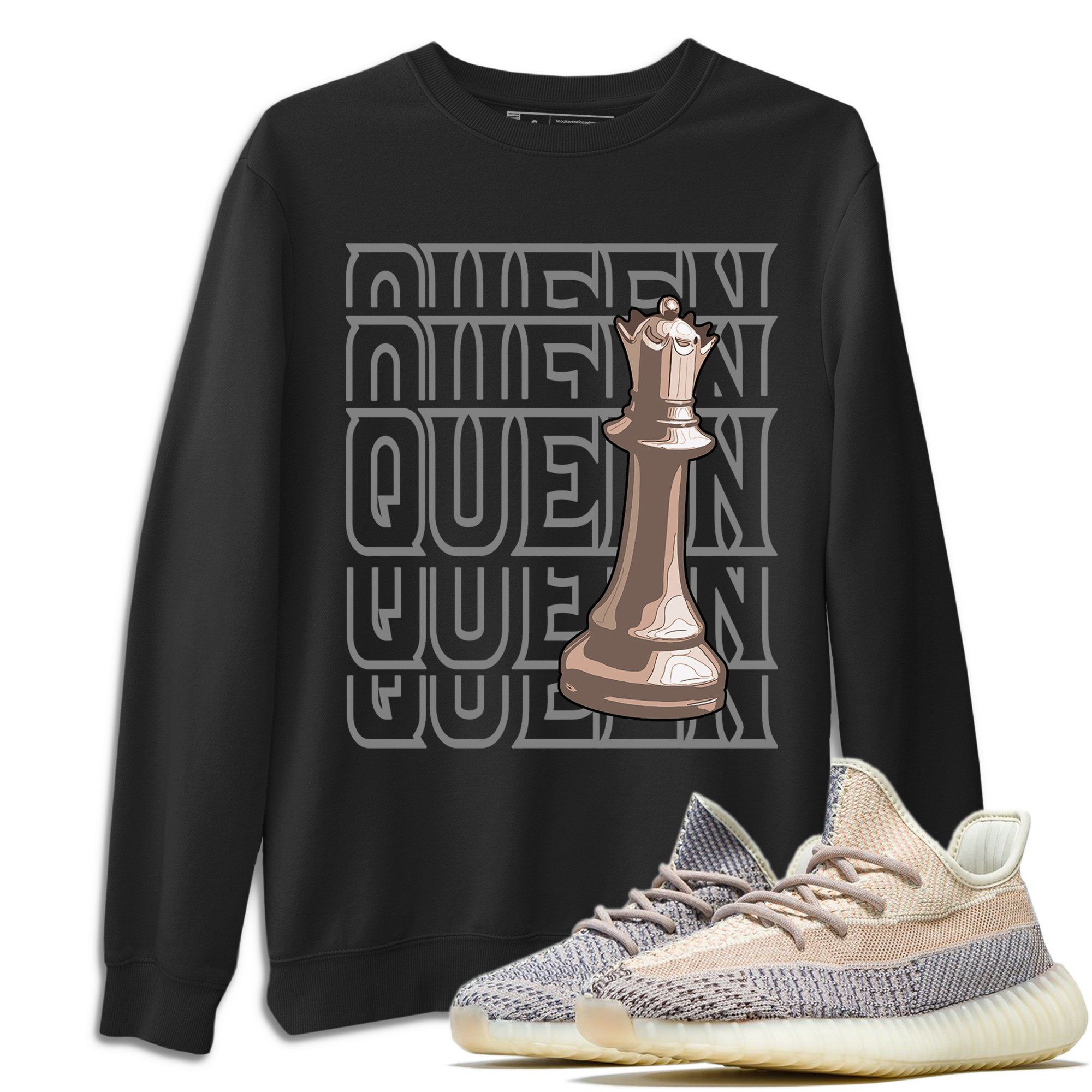 Queen Unisex Tops - Yeezy 350 Ash Pearl