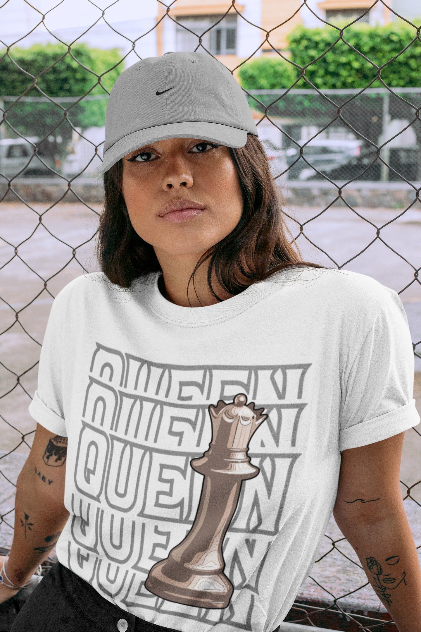 Queen Unisex Tops - Yeezy 350 Ash Pearl