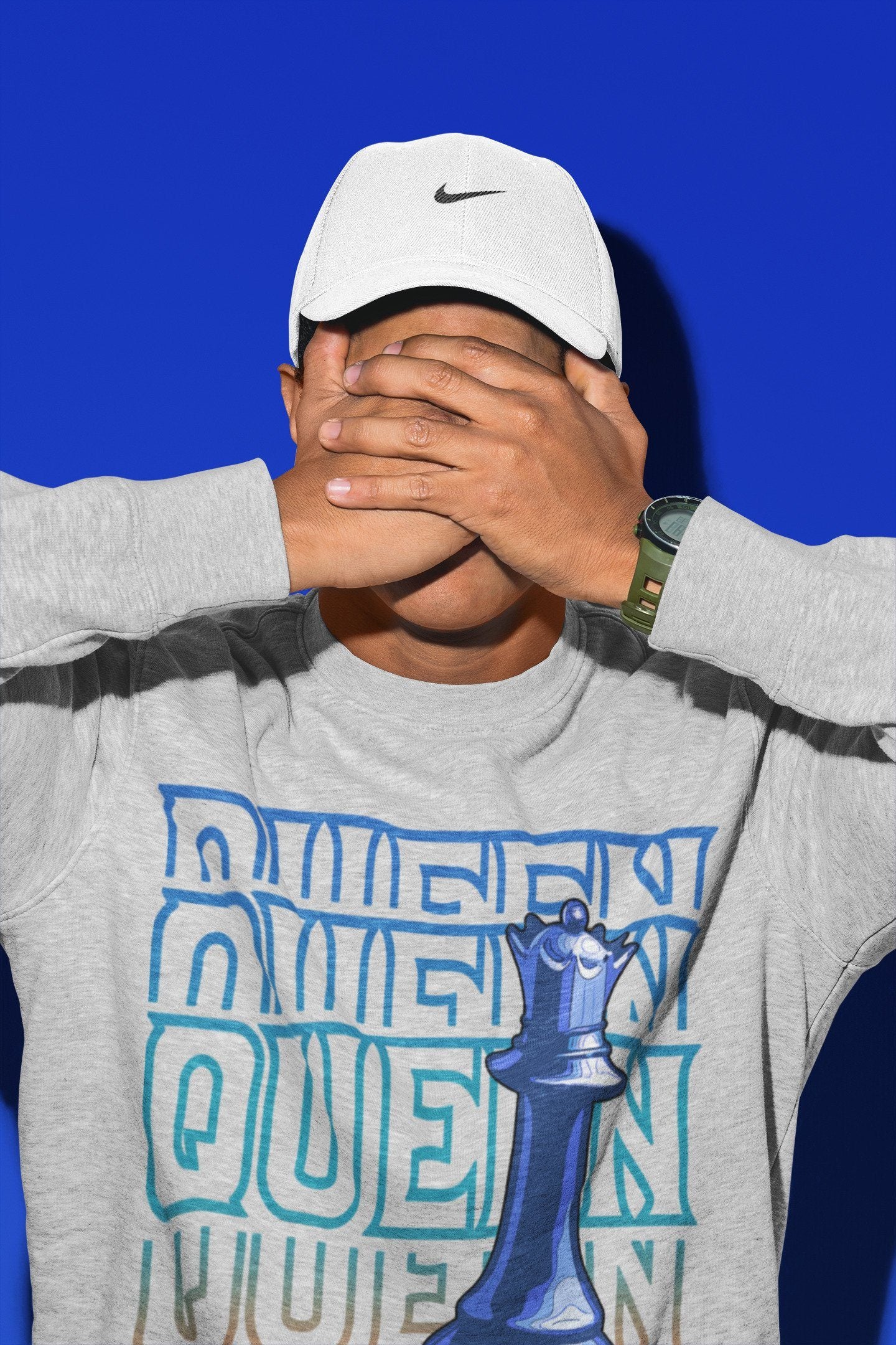 Queen Unisex Tops - Yeezy 700 Bright Blue