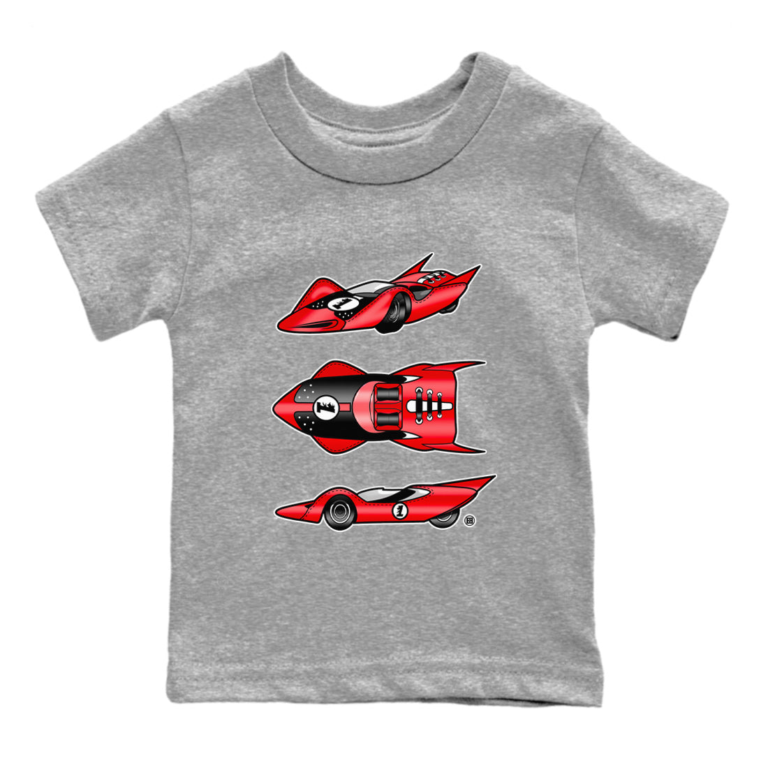Race Car Kids Tops - Air Jordan 1 Satin Bred