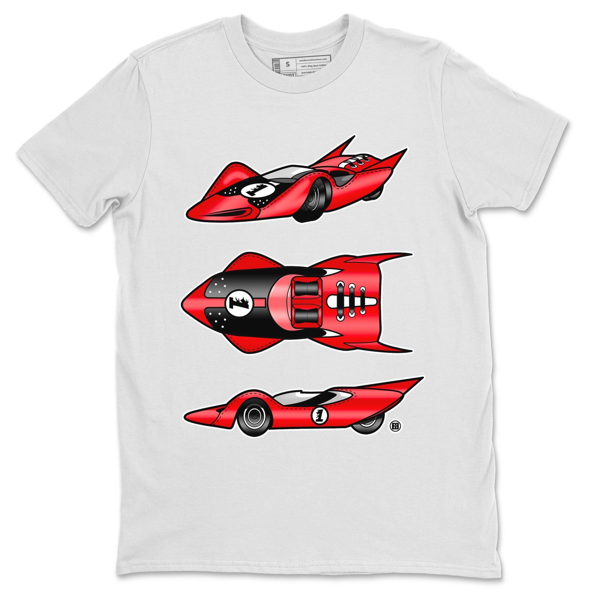 Race Car Unisex Tops - Air Jordan 1 Satin Bred