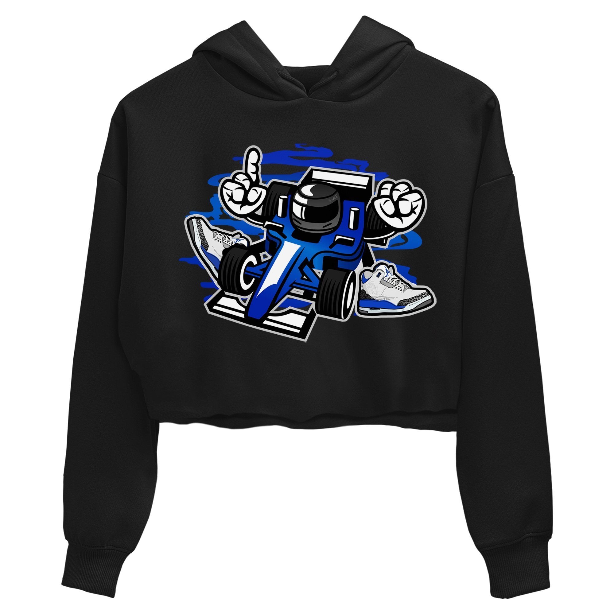 Racer Women's Tops - Air Jordan 3 Racer Blue