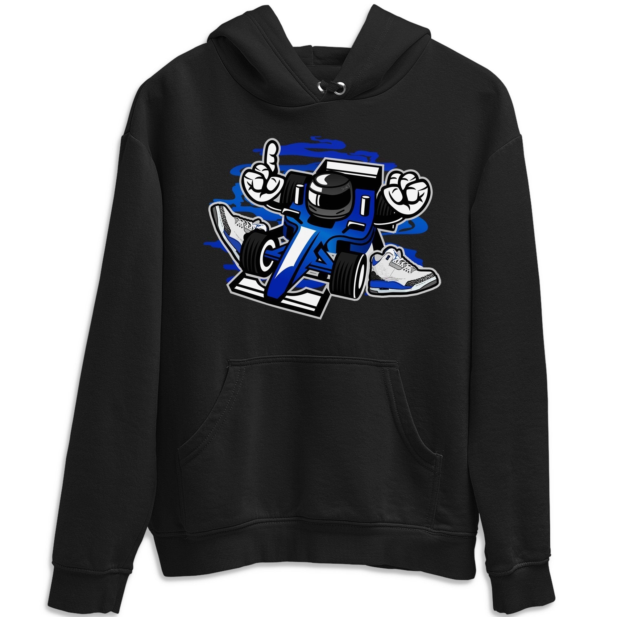 Racer Unisex Tops - Air Jordan 3 Racer Blue