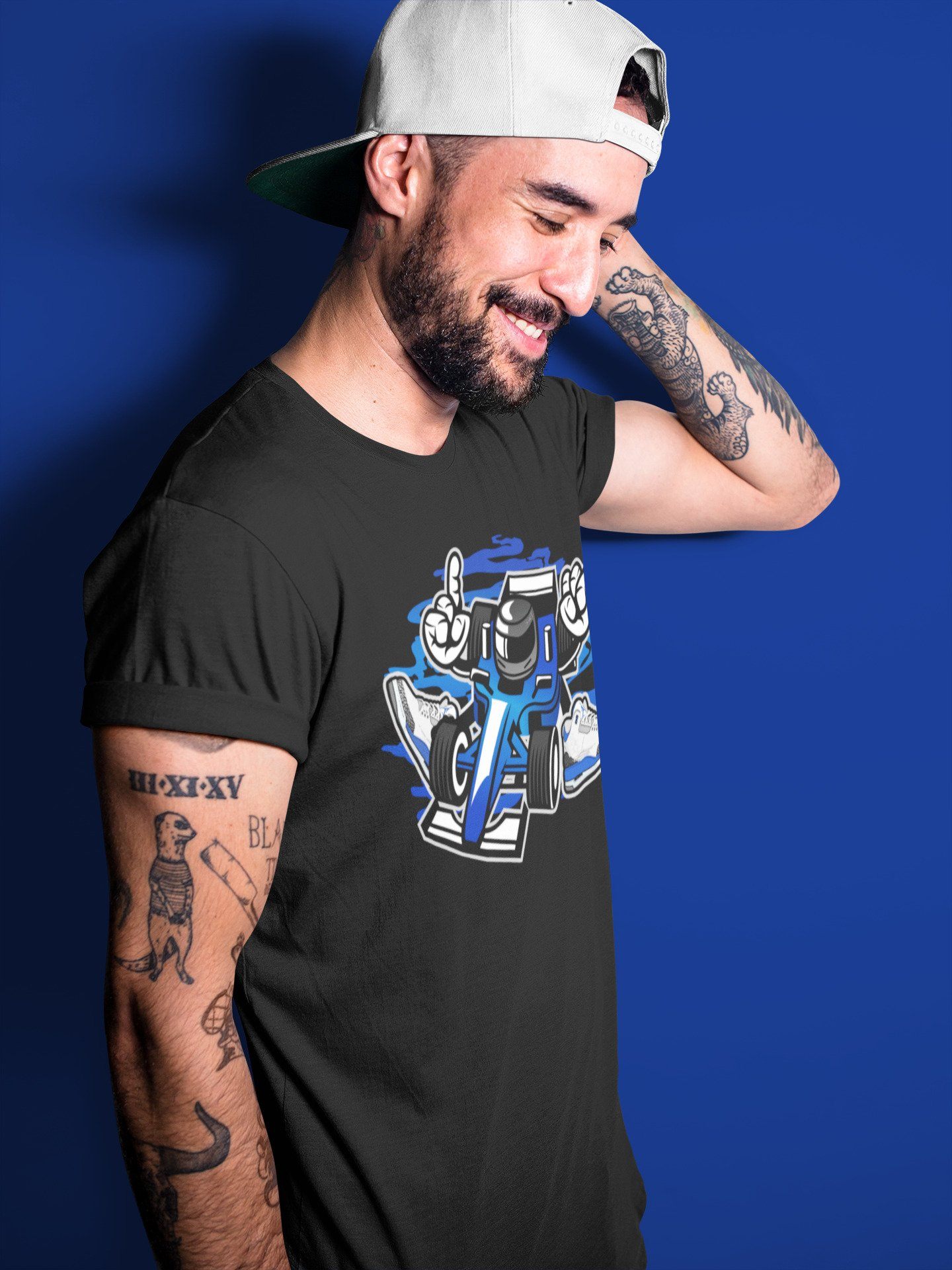 Racer Unisex Tops - Air Jordan 3 Racer Blue