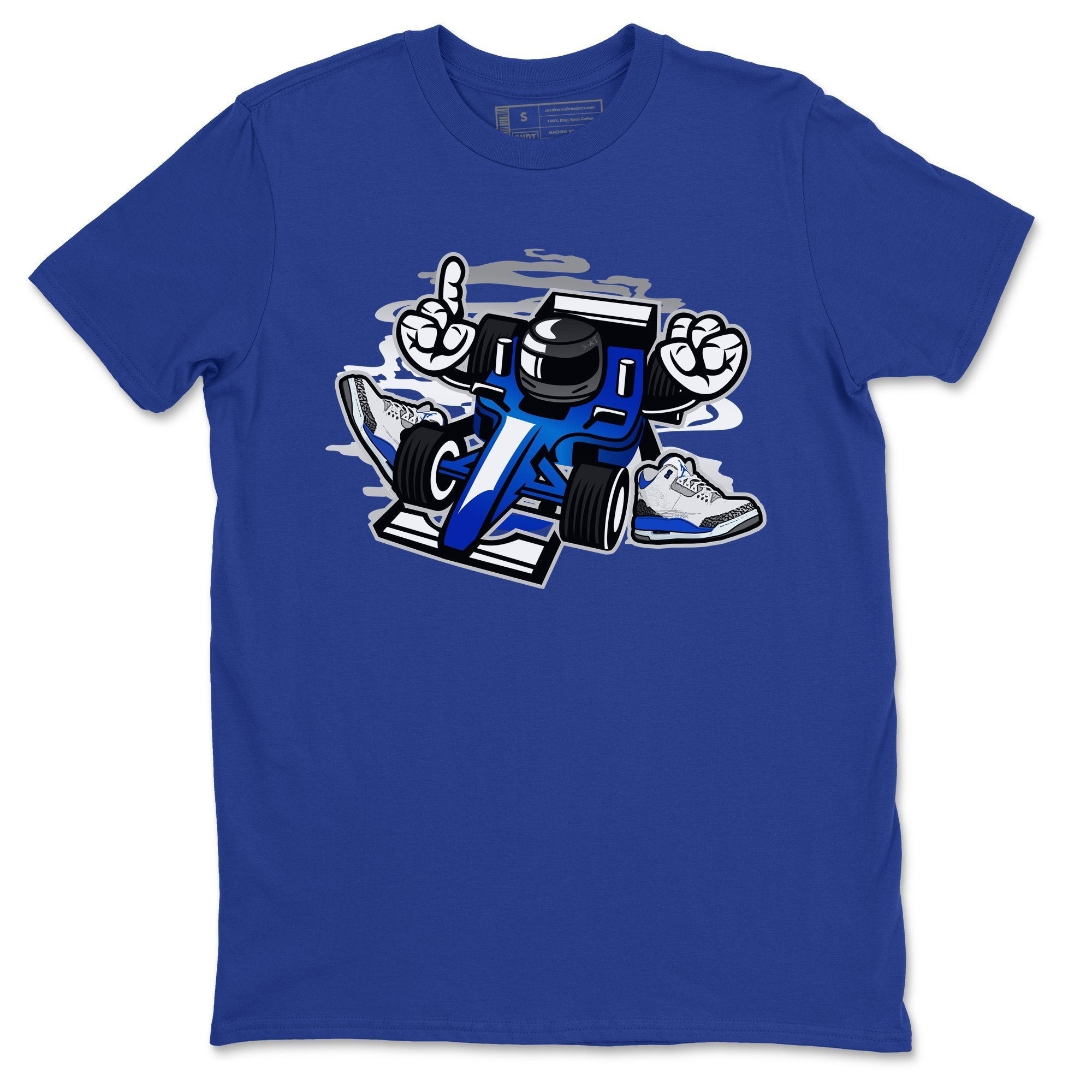 Racer Unisex Tops - Air Jordan 3 Racer Blue